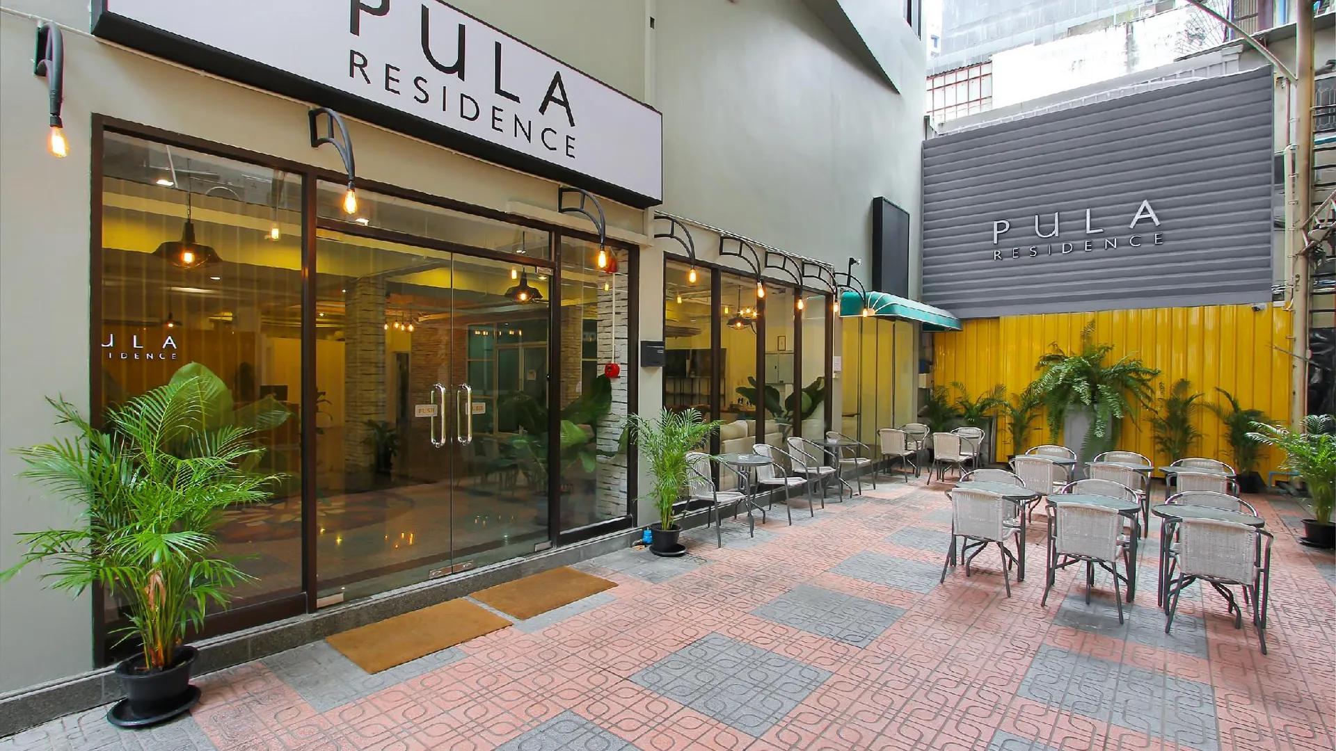 방콕 풀라 실롬 3성급 호텔 로비