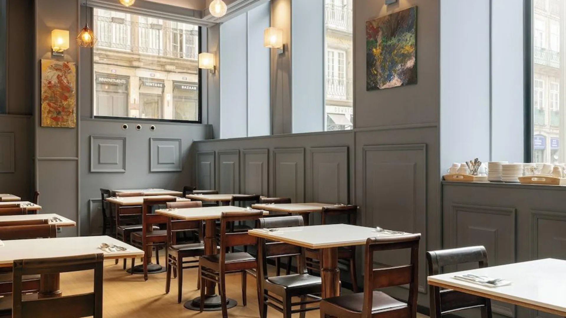 포르투 호텔 다 볼사 3성급 호텔 전망