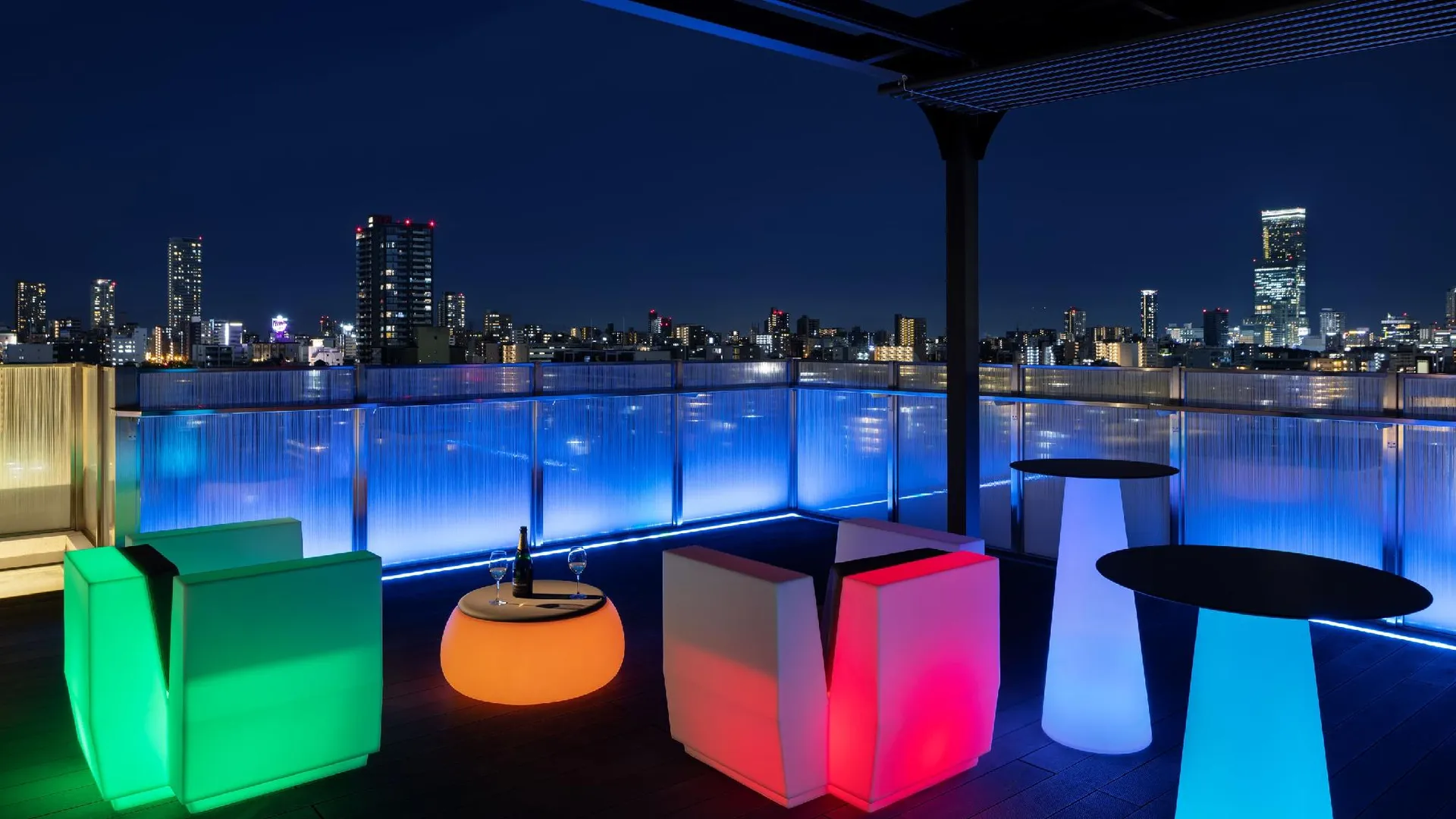 오사카 더 원파이브 오사카 남바 쿠로몬 3성급 호텔 로비