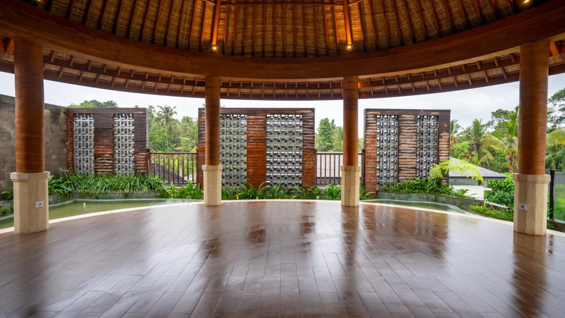 발리 부디아유 빌라 우붓 4성급 호텔 수영장