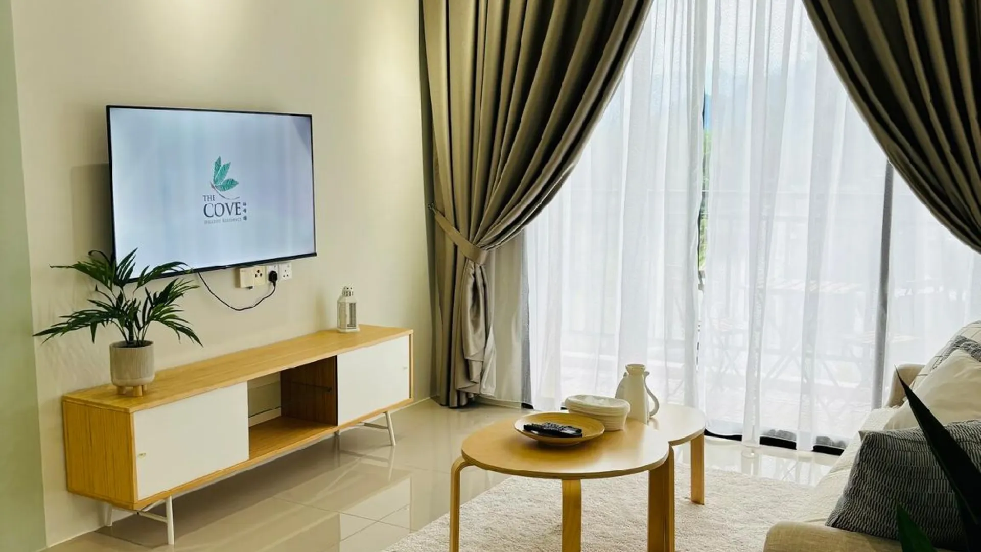 이포 탐분의 아파트먼트 (85m², 침실 3개, 프라이빗 욕실 2개) 4성급 싱글룸 스위트룸