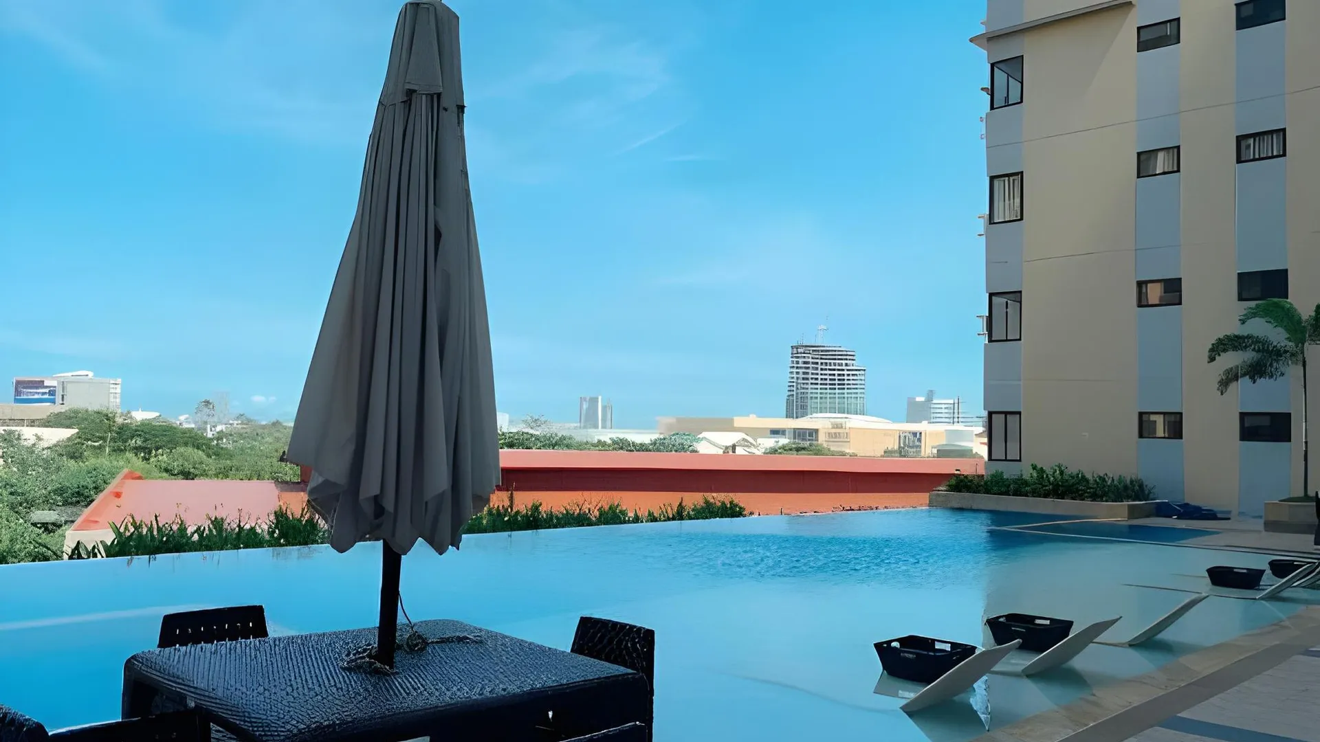 세부 북 개간 지역의 스튜디오 아파트먼트 (25m², 프라이빗 욕실 1개) 2성급 싱글룸 객실