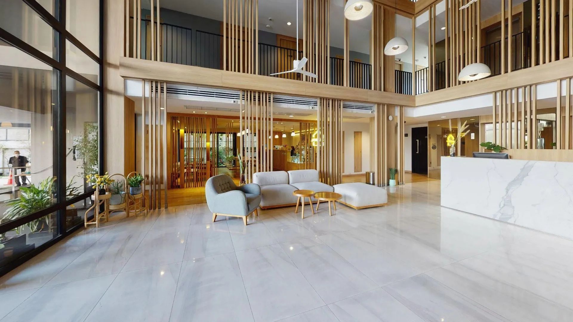 방콕 미 호텔 5성급 호텔 로비
