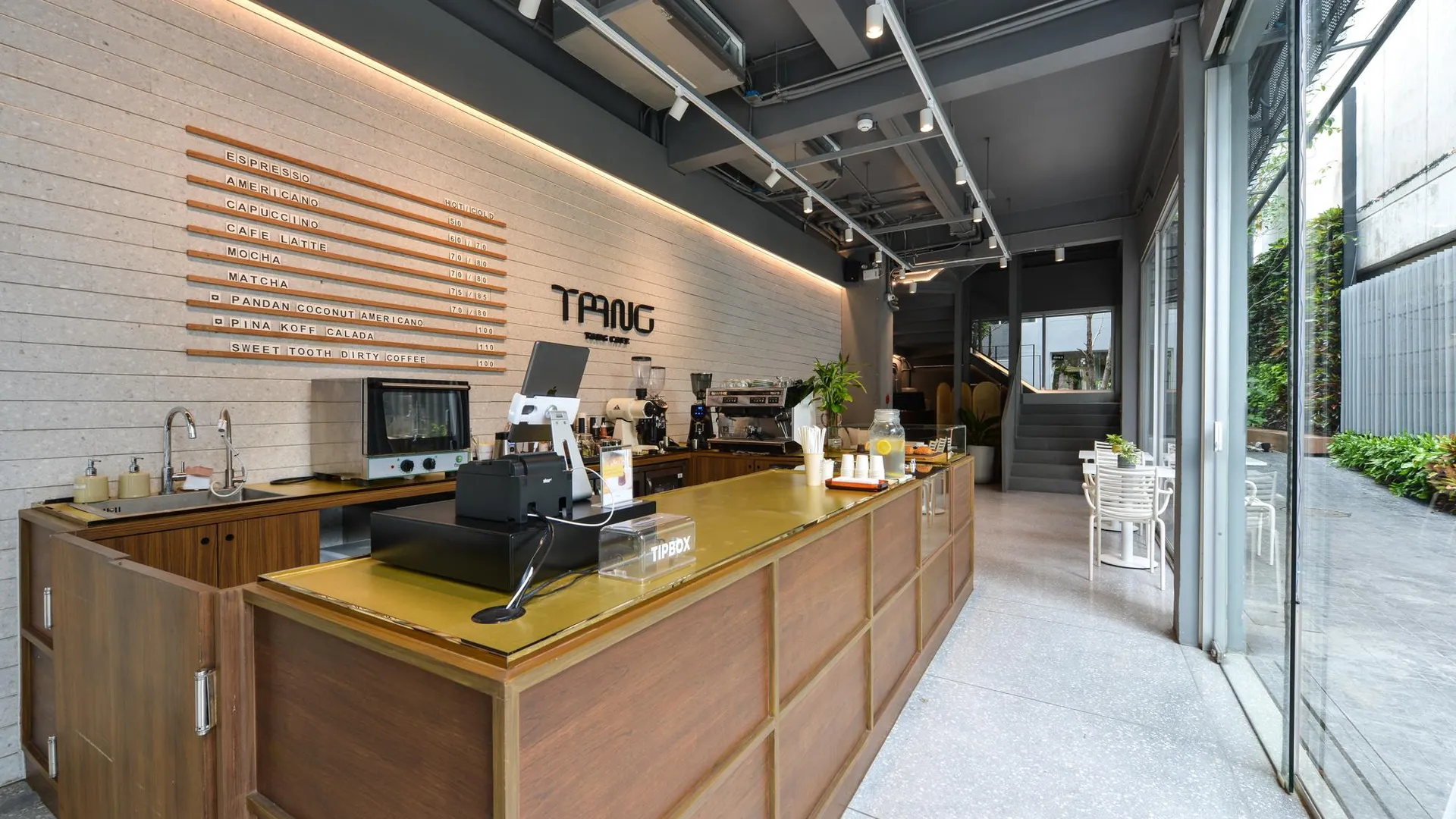 방콕 티앙 캡슐 3성급 호텔 외관