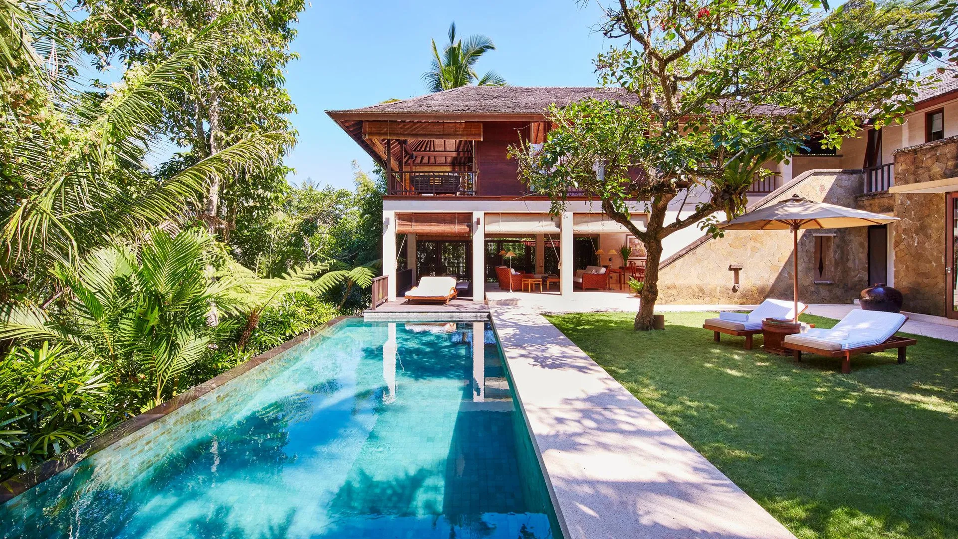 발리 코모 샴발라 에스테이트 5성급 호텔 레스토랑