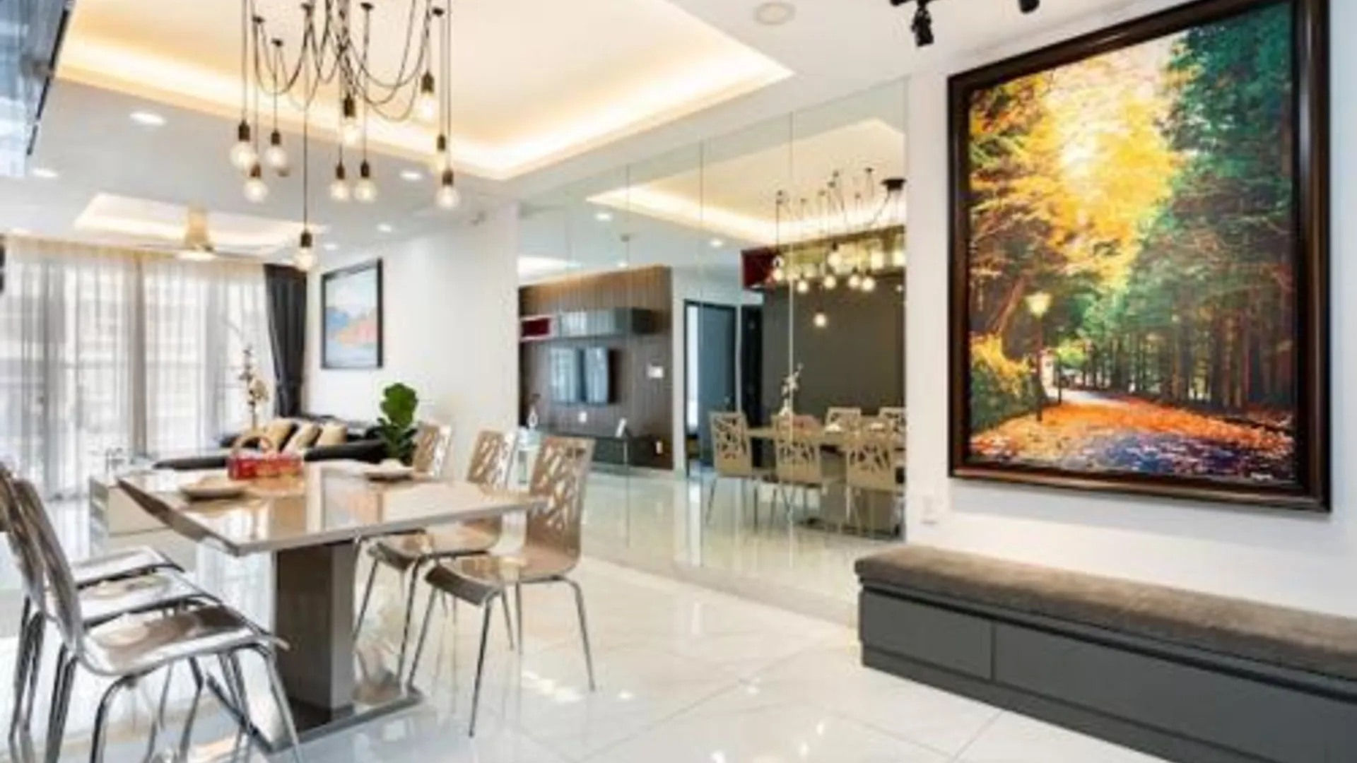 호치민 마이클 아파트먼트 5성급 호텔 로비