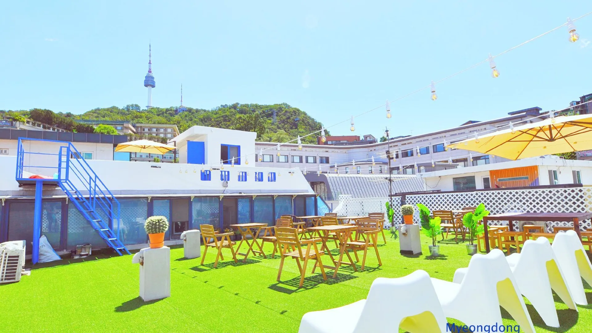 서울 OYO 루프탑 호스텔 1성급 호텔 객실