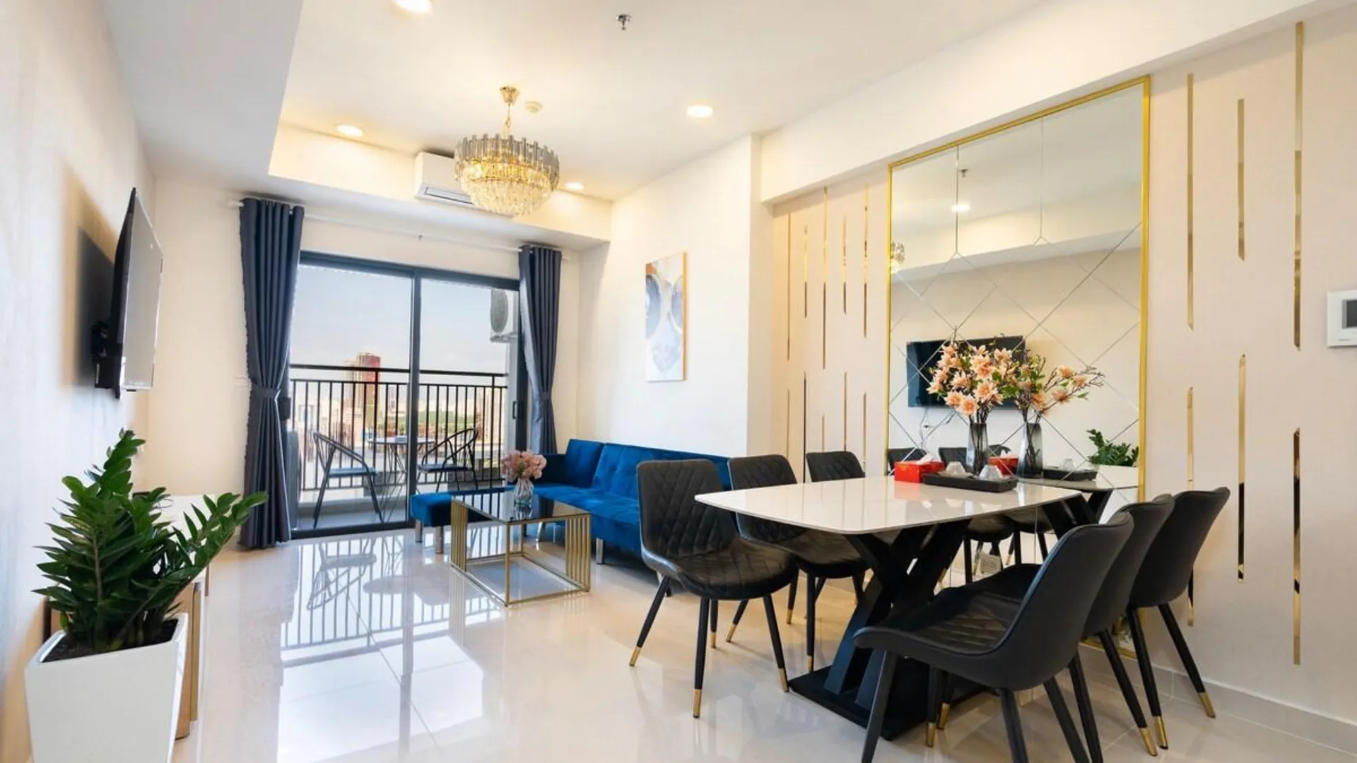 호치민 4군의 프라이빗 하우스 (100m², 침실 3개, 프라이빗 욕실 2개) 3성급 싱글룸 객실