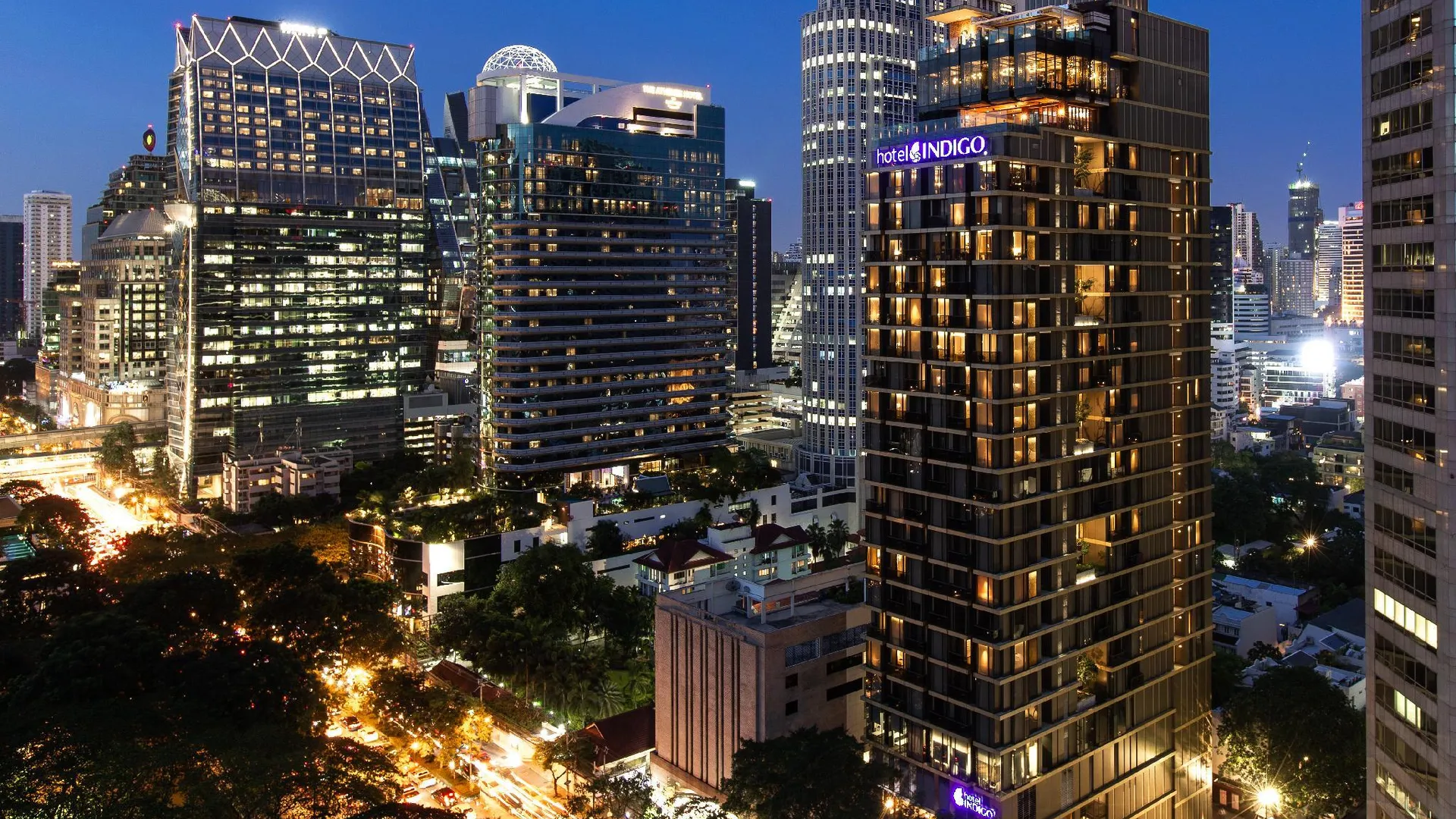 방콕 호텔 인디고 방콕 와이어리스 로드 바이 IHG 5성급 호텔 객실