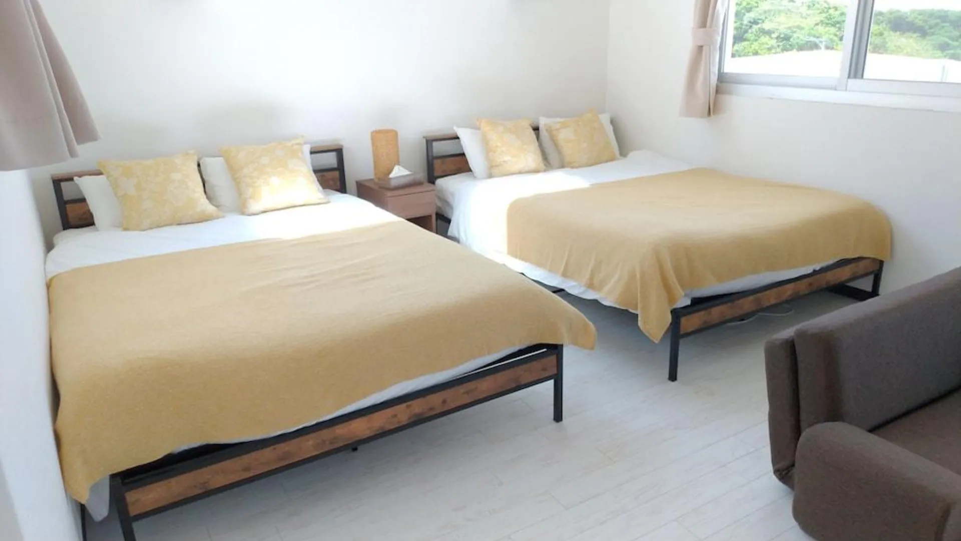 오키나와 본섬 Cottage Hana 3성급 호텔 전망