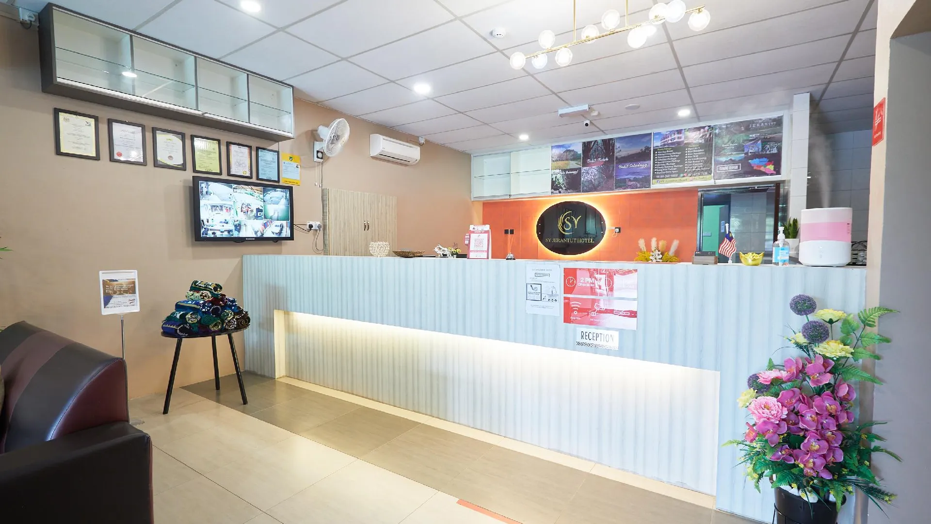 제란툿 SY Jerantut Hotel 3성급 호텔 전망