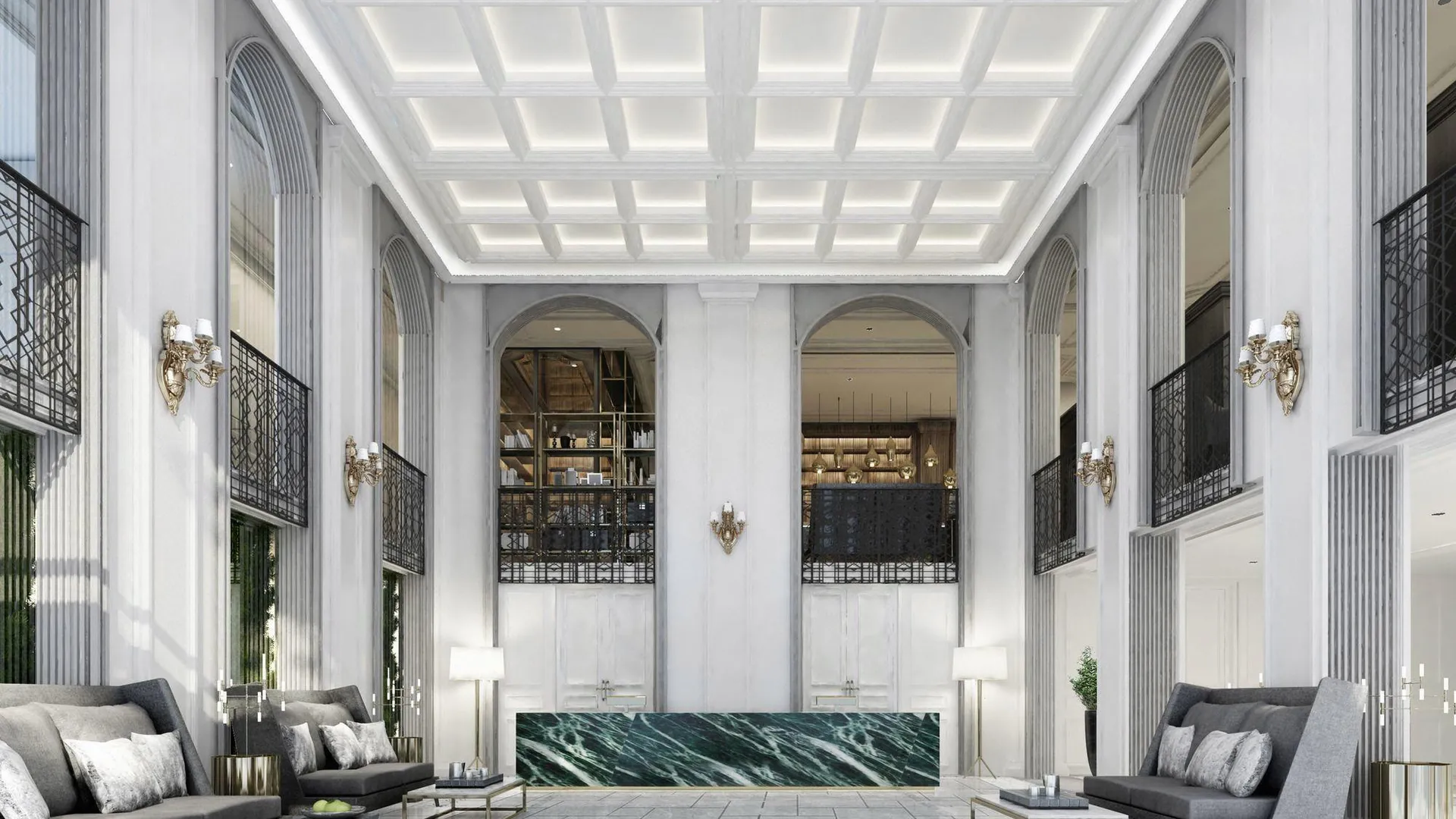 방콕 아카라 호텔 방콕 5성급 호텔 외관