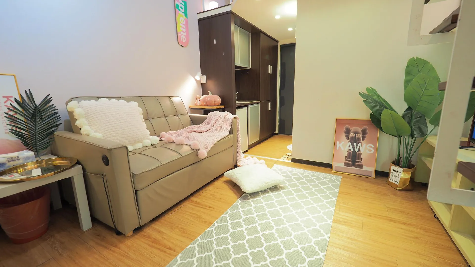 타이베이 시먼딩의 아파트먼트 (30m², 침실 1개, 프라이빗 욕실 1개) 2성급 싱글룸 객실