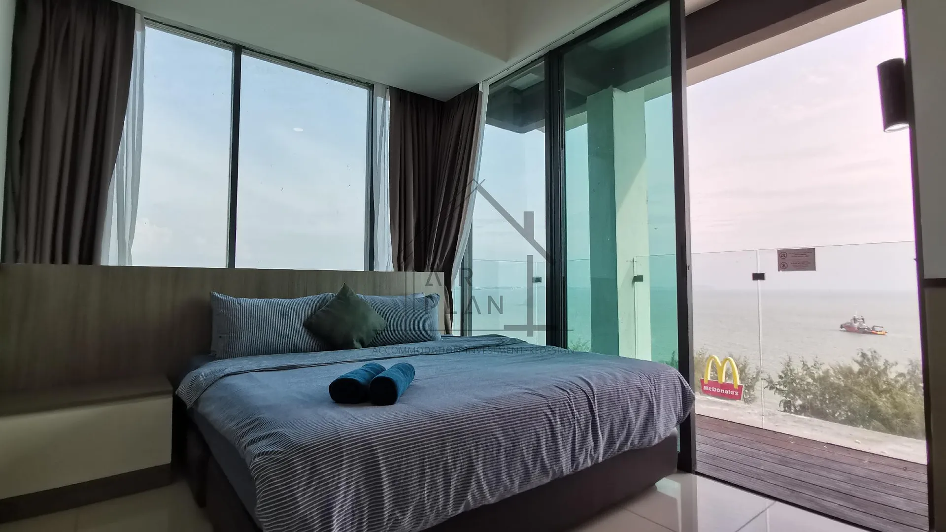 포트 딕슨 포트딕슨 워터프런트의 아파트먼트 (120m², 침실 3개, 프라이빗 욕실 3개) 4성급 싱글룸 객실