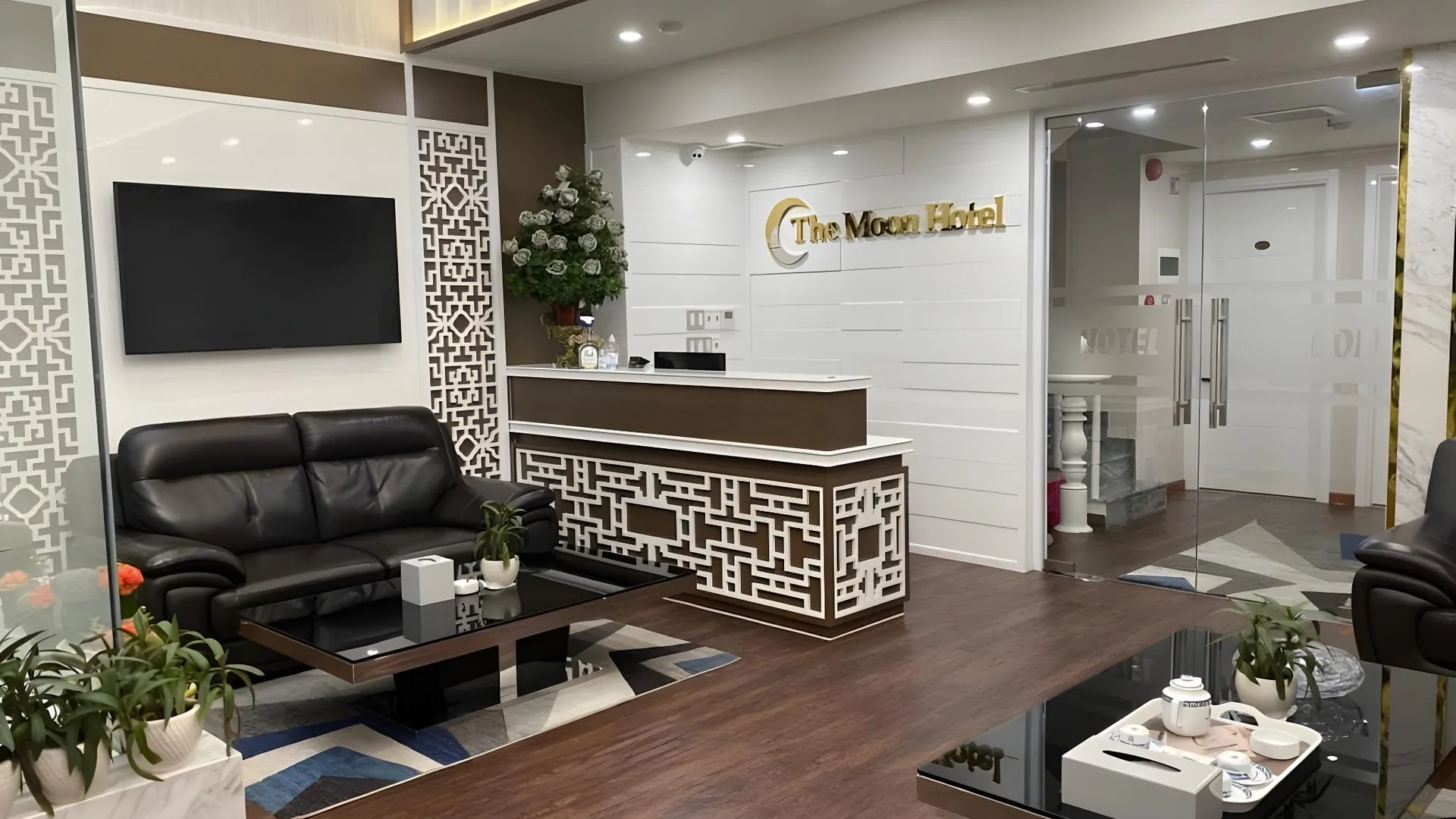 호치민 더 문 2 호텔 2성급 호텔 객실