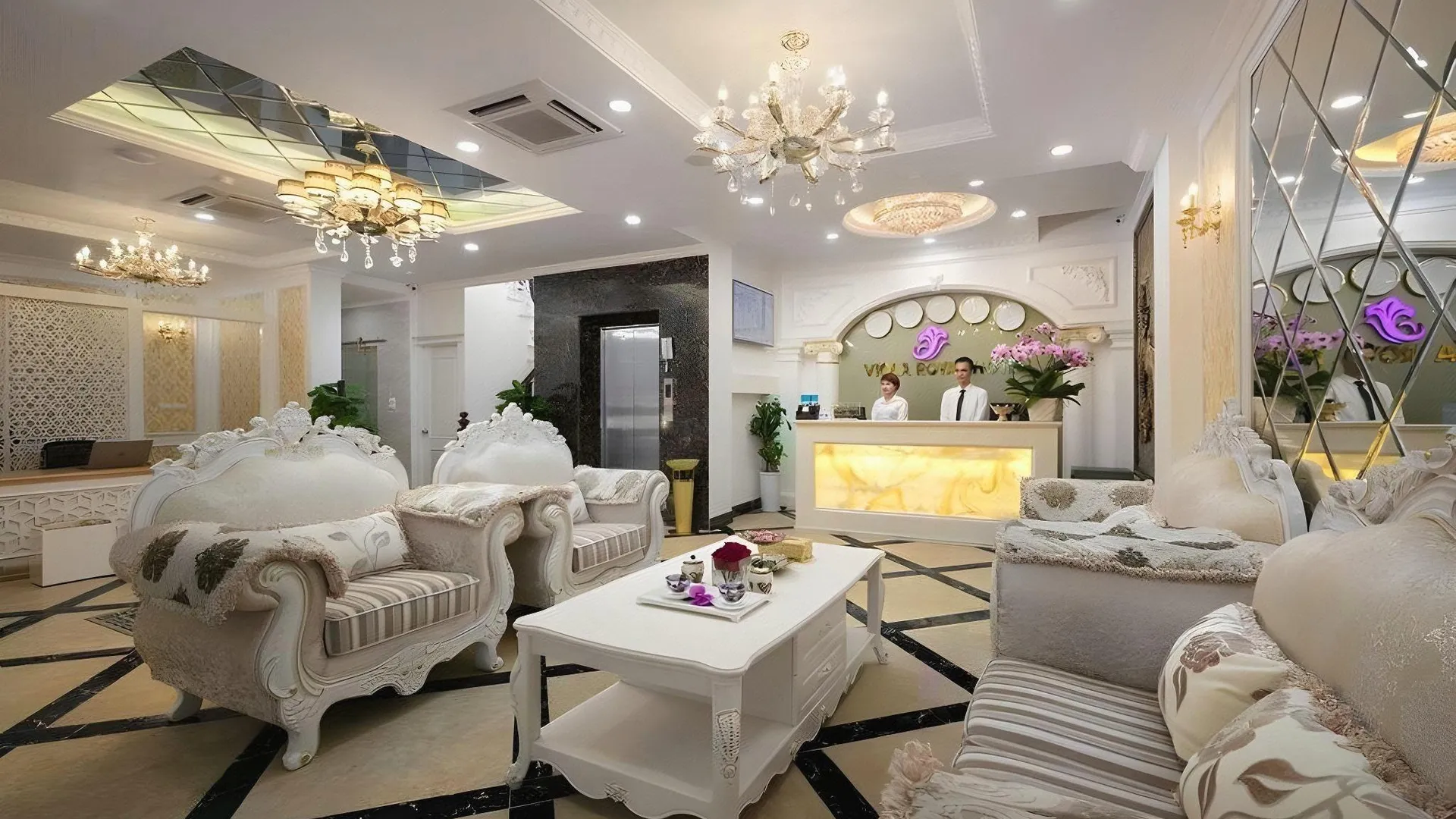 하노이 더 실크 그랜드 프리미엄 호텔 앤 스파 4성급 호텔 로비