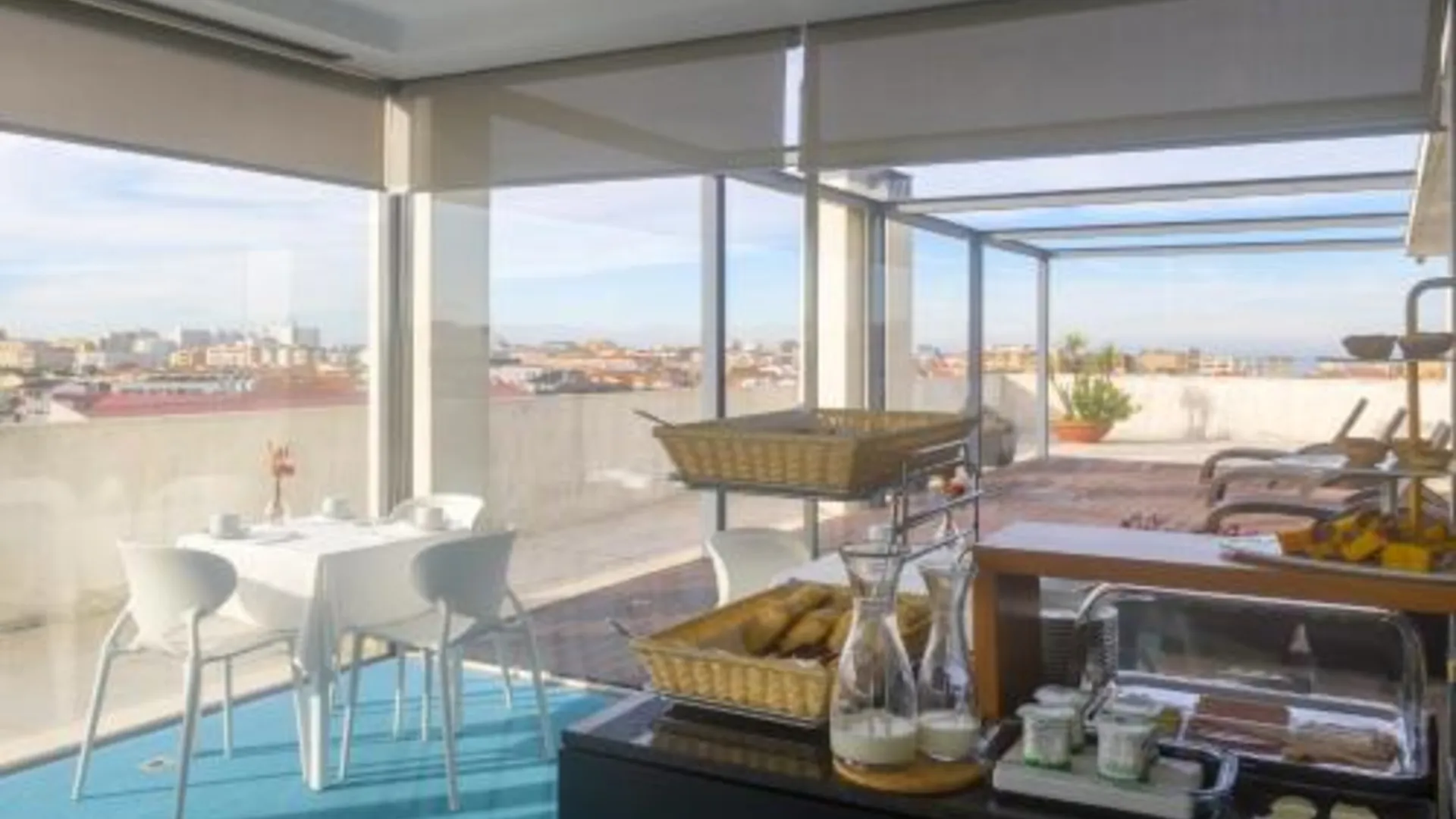 포보아 데 바짐 Hotel Torre Mar 3성급 호텔 전망