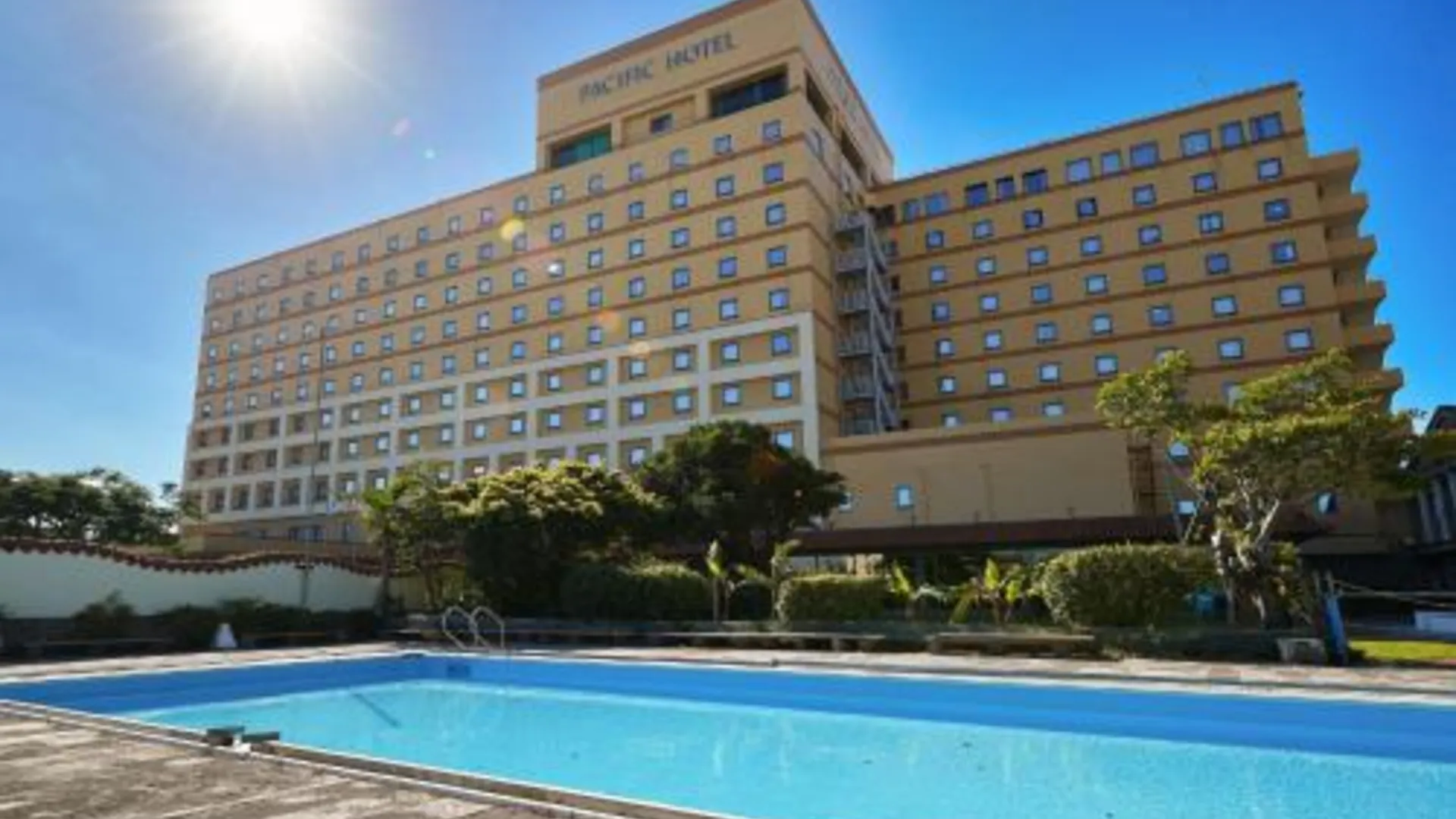 오키나와 본섬 패시픽 호텔 오키나와 3성급 호텔 수영장