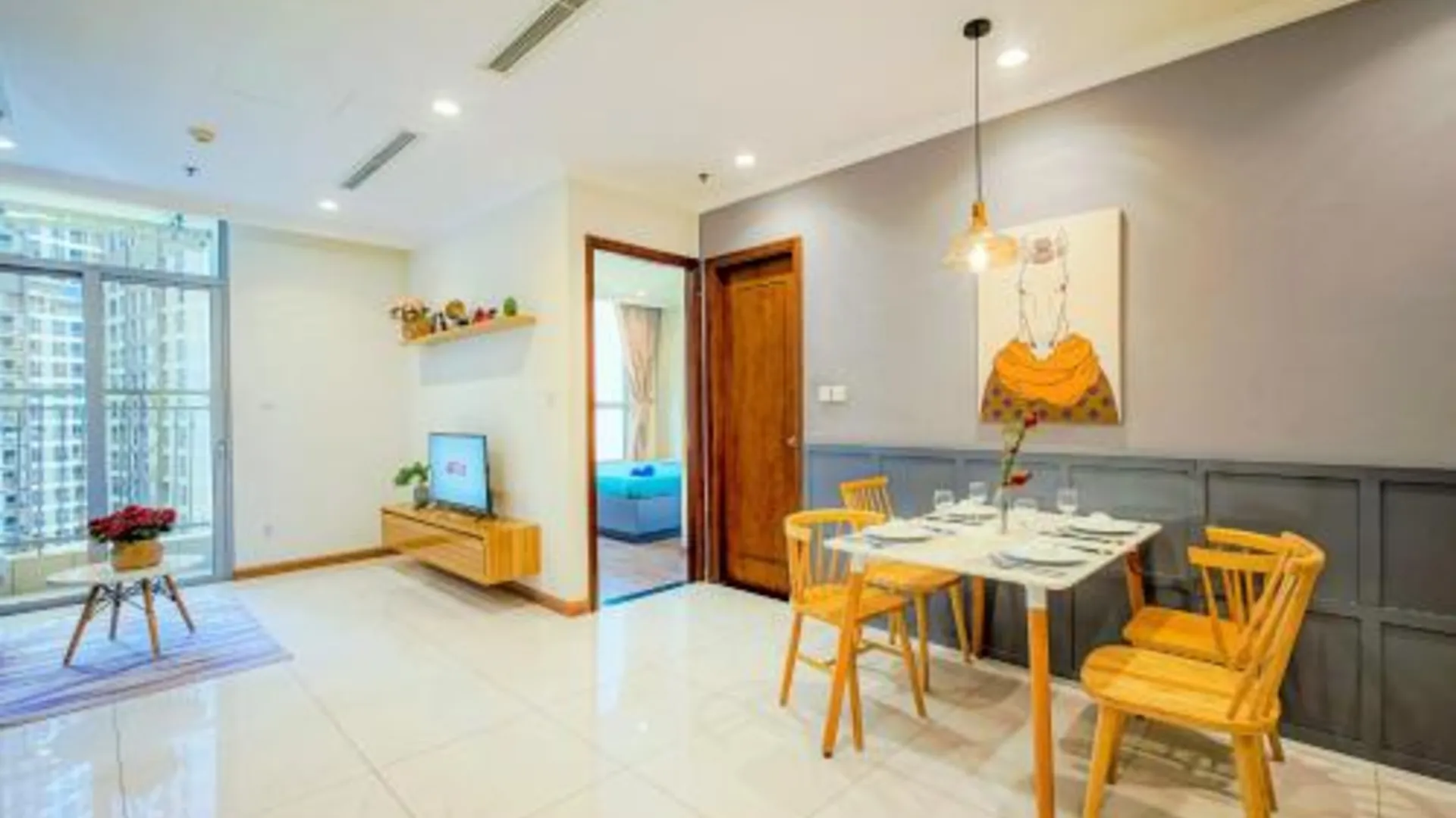 호치민 래디슨 럭셔리 아파트-랜드마크 81 지역 앤 그레이트 파크 3성급 게스트하우스 전망