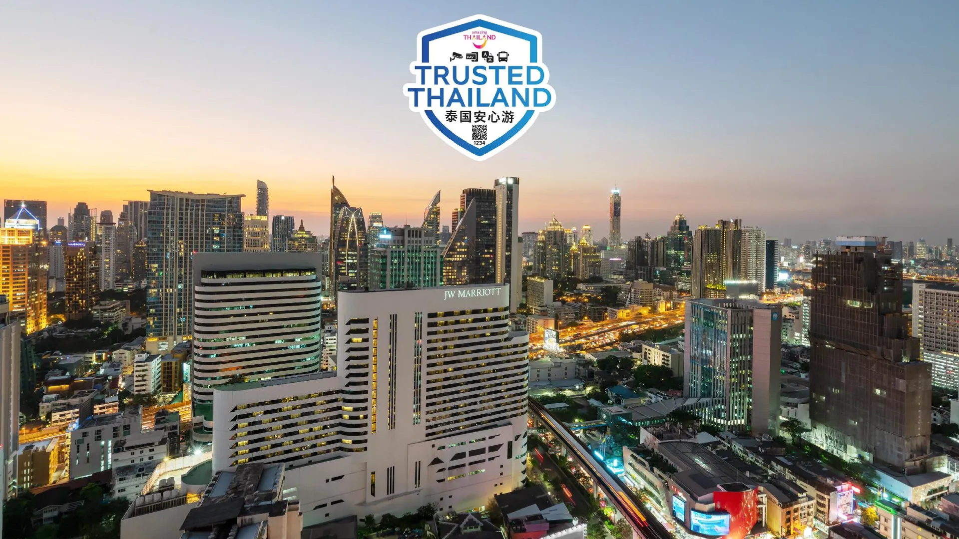 방콕 JW 메리어트 호텔 방콕 5성급 호텔 객실