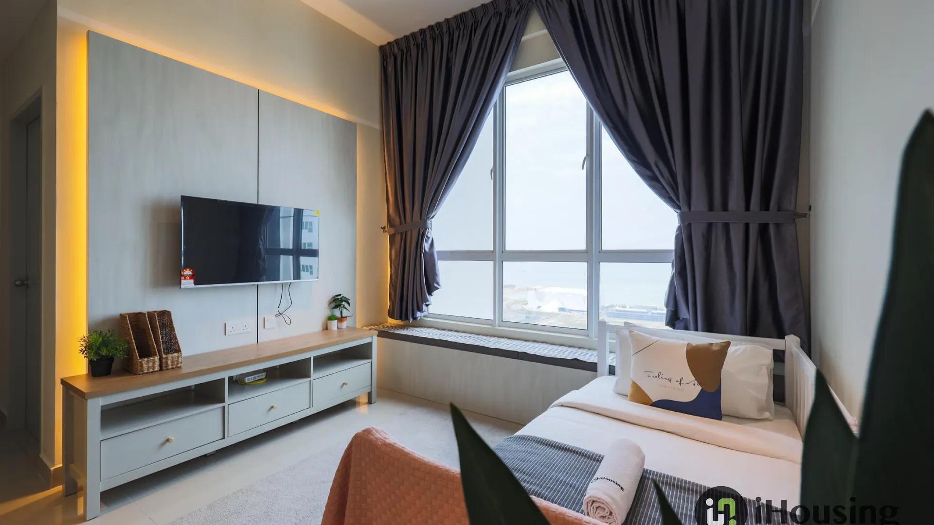 말라카 Amber Cove Cream Aesthetic 2BR 0725 | I Housing 3성급 게스트하우스 스위트룸