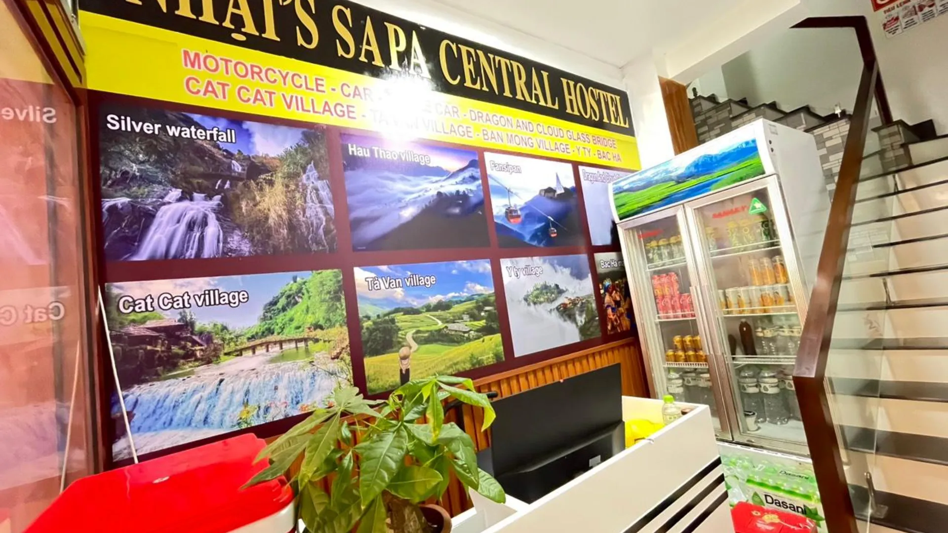 사파 사빠 도심의 프라이빗 하우스 (100m², 침실 3개, 프라이빗 욕실 7개) 4성급 게스트하우스 외관