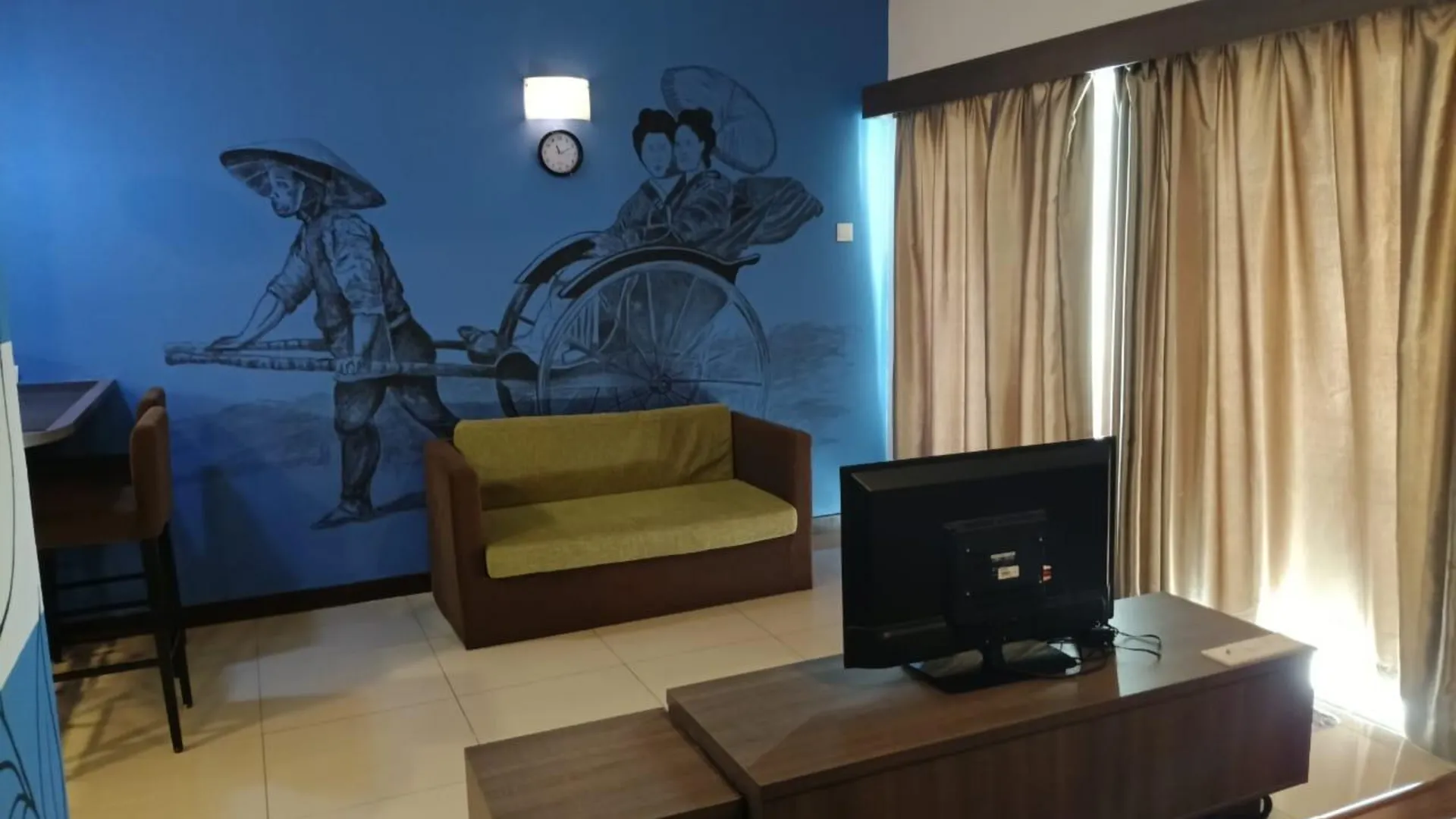 말라카 바투 베렌담의 아파트먼트 (m², 침실 1개, 프라이빗 욕실 1개) 2성급 싱글룸 수영장