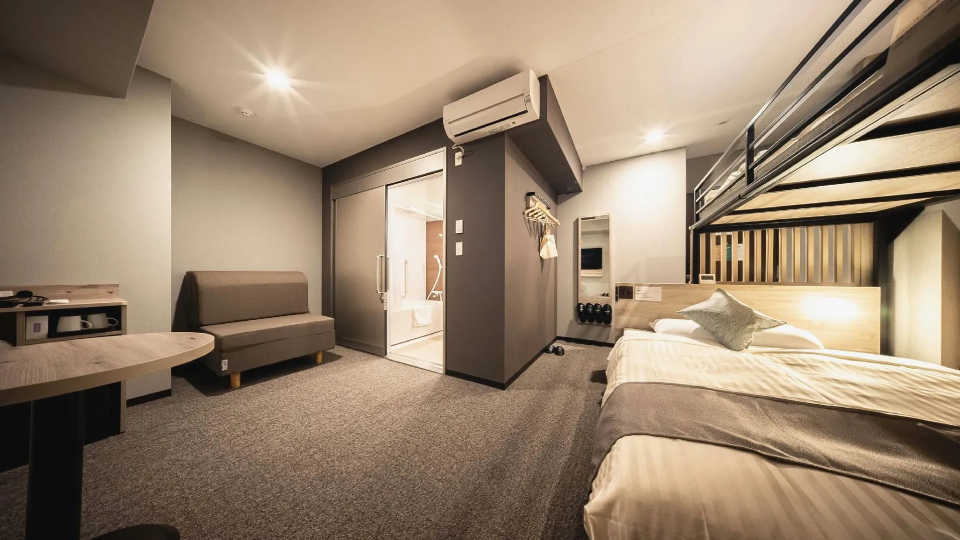 오사카 Super Hotel Premier Namba Shinsaibashi Natural Hot Spring 3성급 호텔 스위트룸