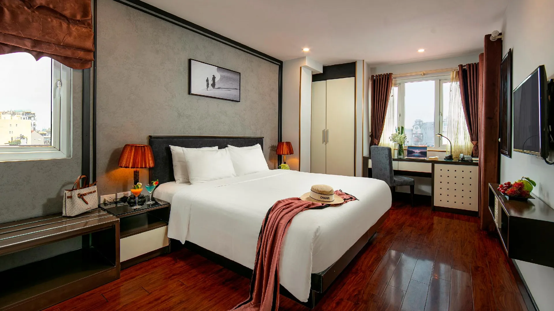 하노이 하노이 라 팜 프리미어 호텔 앤 스파 3성급 호텔 전망