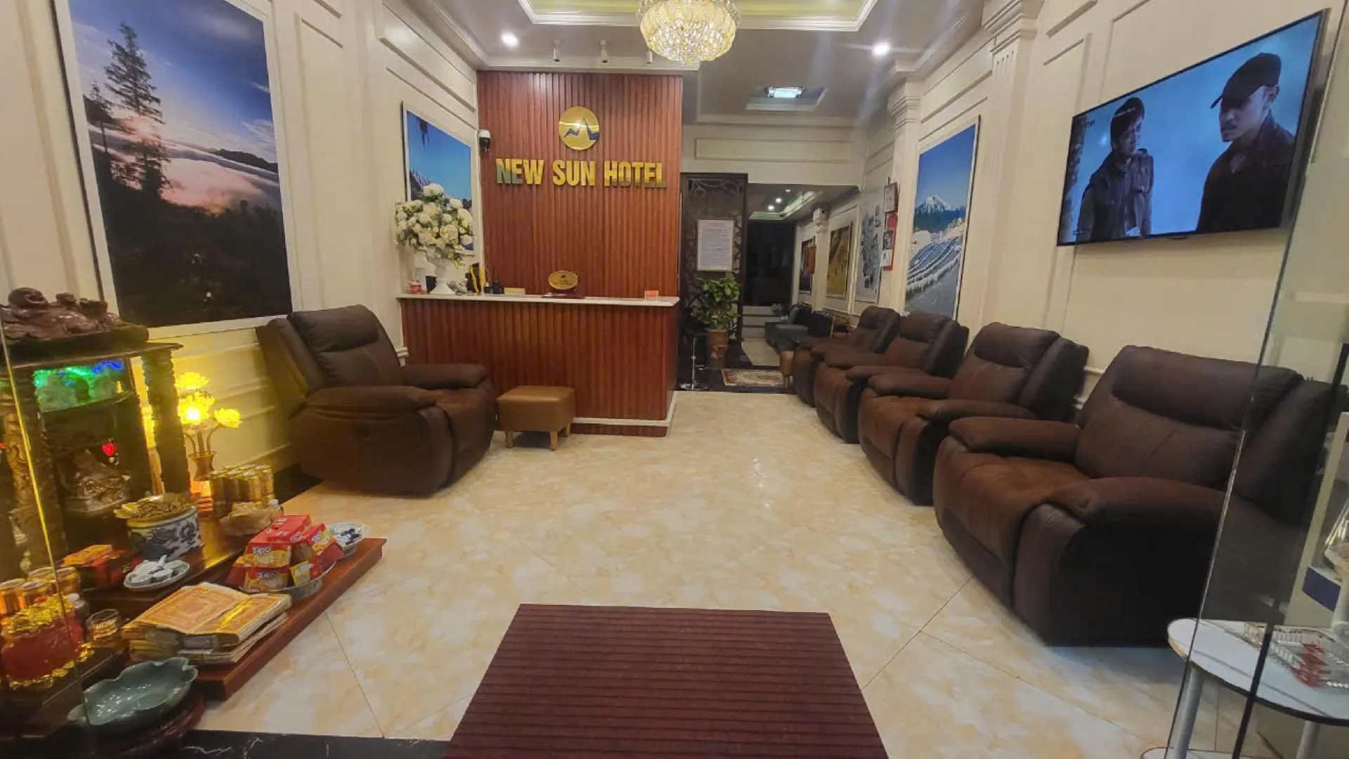 사파 뉴 선 호텔 사파 2성급 호텔 전망