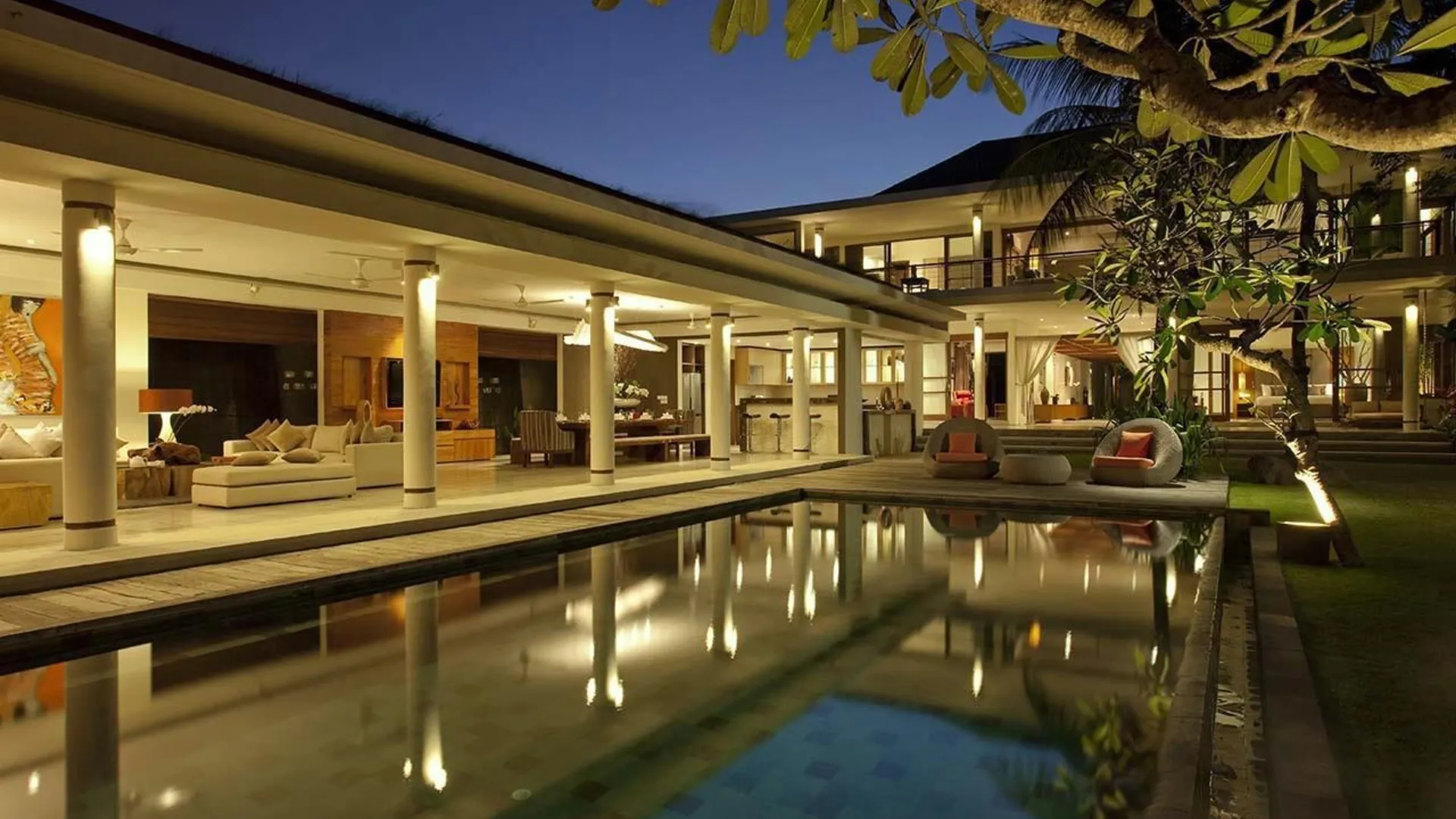 발리 빌라 살리 5성급 호텔 로비