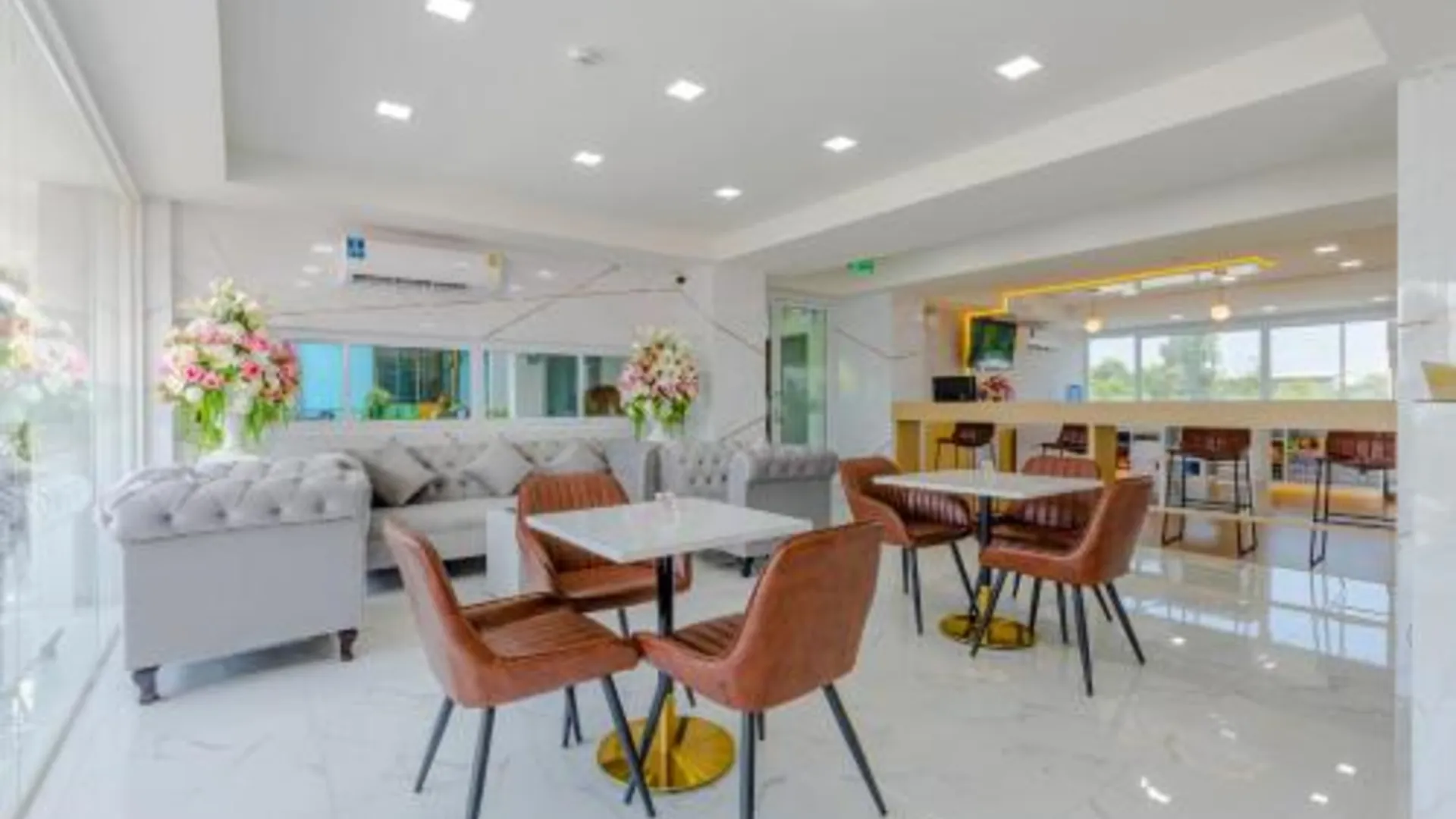 방콕 Sananwan Hometel 3성급 호텔 전망