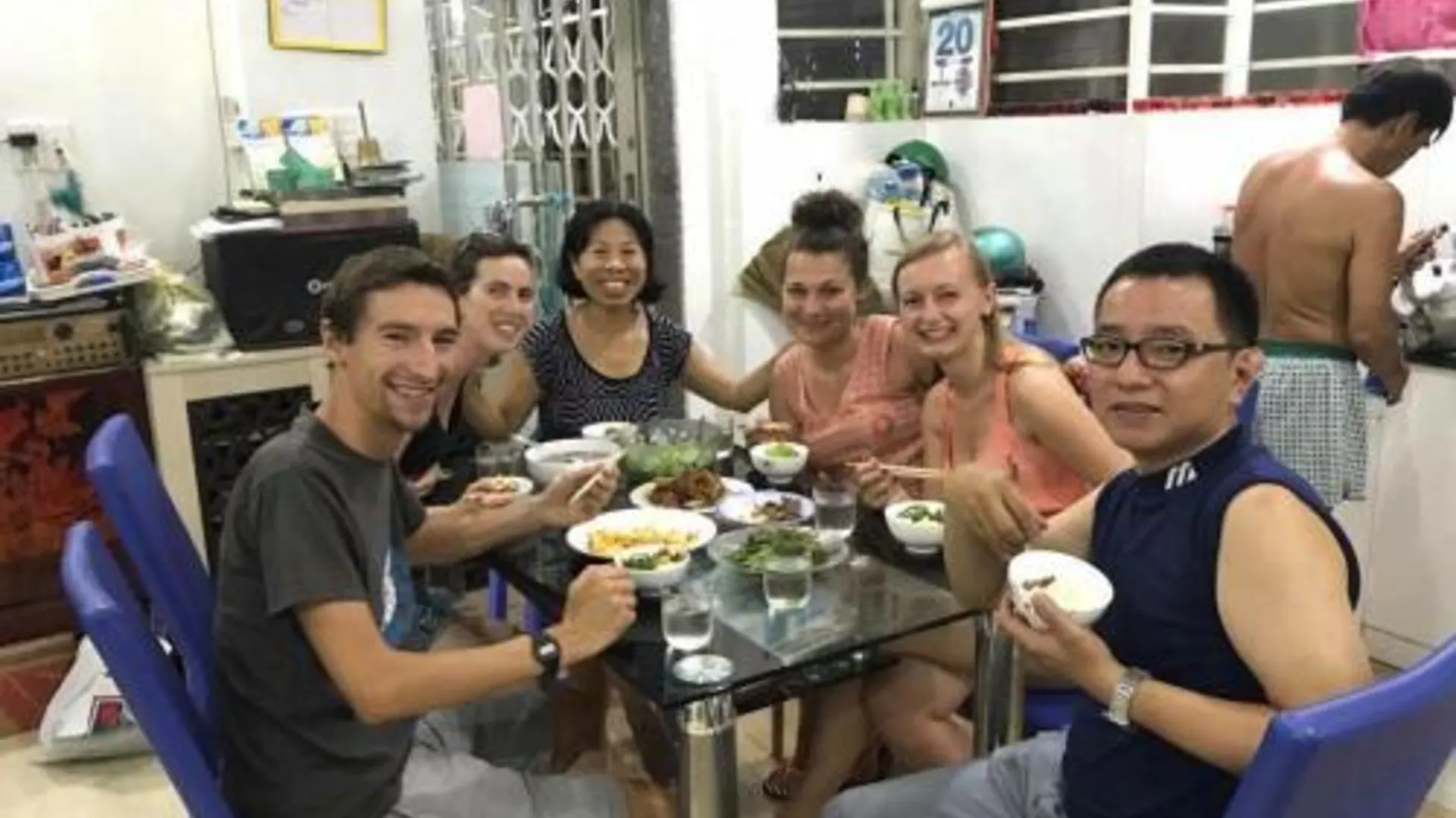 호치민 사이공나이스 홈스테이 (메종 드 트란 레) 3성급 게스트하우스 전망