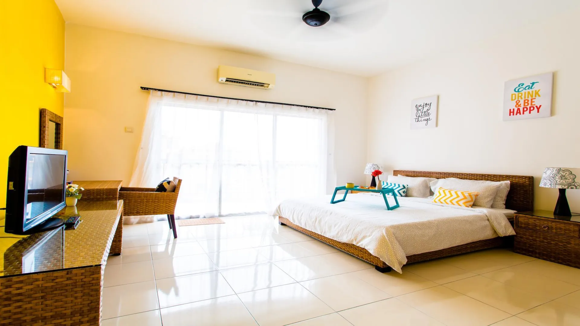 반팅 모립 비치의 스튜디오 아파트먼트 (400m², 프라이빗 욕실 1개) 3성급 싱글룸 객실