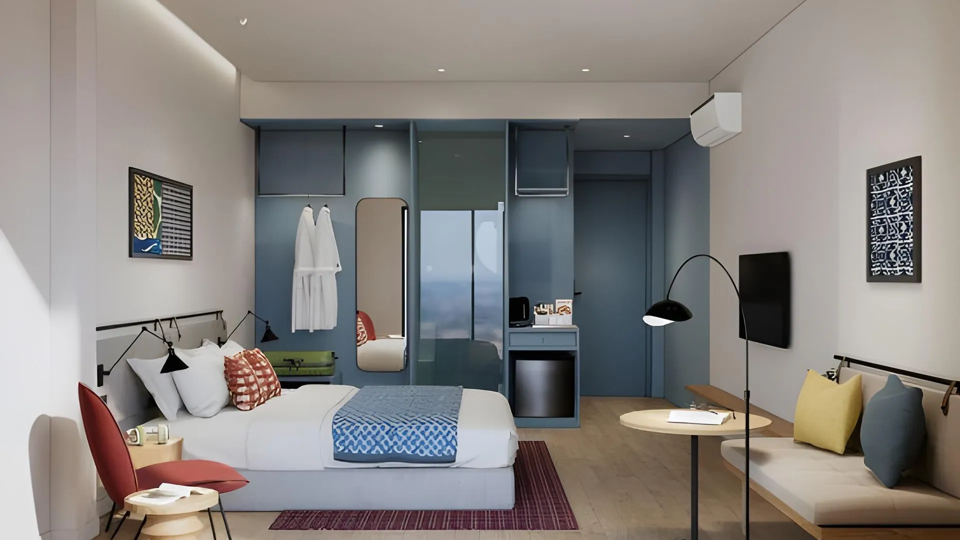 호치민 익스프레스 바이 M 빌리지 응우옌더록 - 모던 에어포트 스테이 3성급 호텔 스위트룸