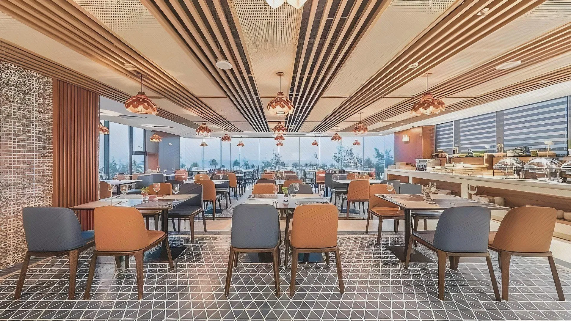 다낭 망가타 비치프론트 호텔 4성급 호텔 로비