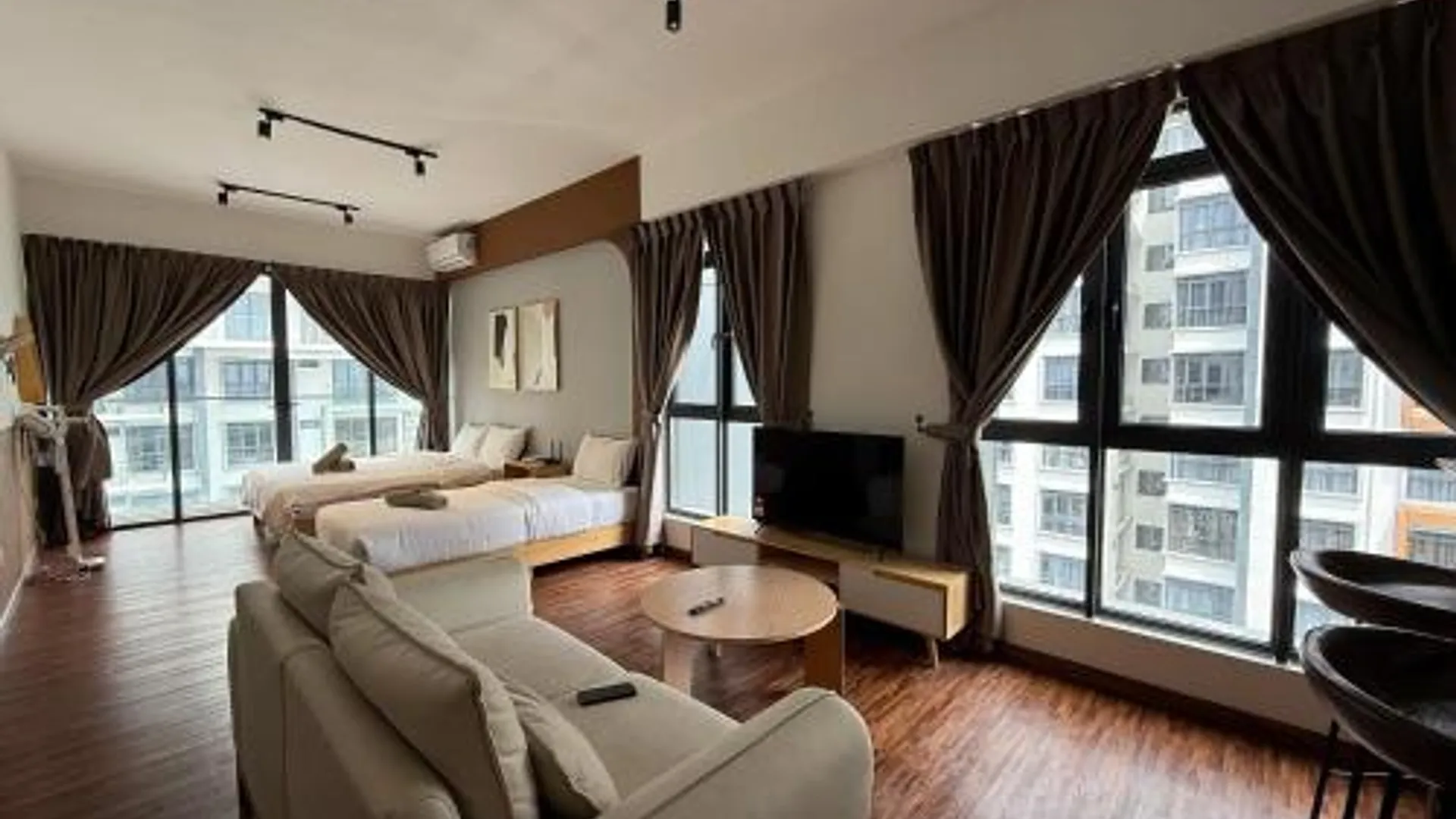 코타키나발루 케이 애비뉴 5성급 호텔 스위트룸