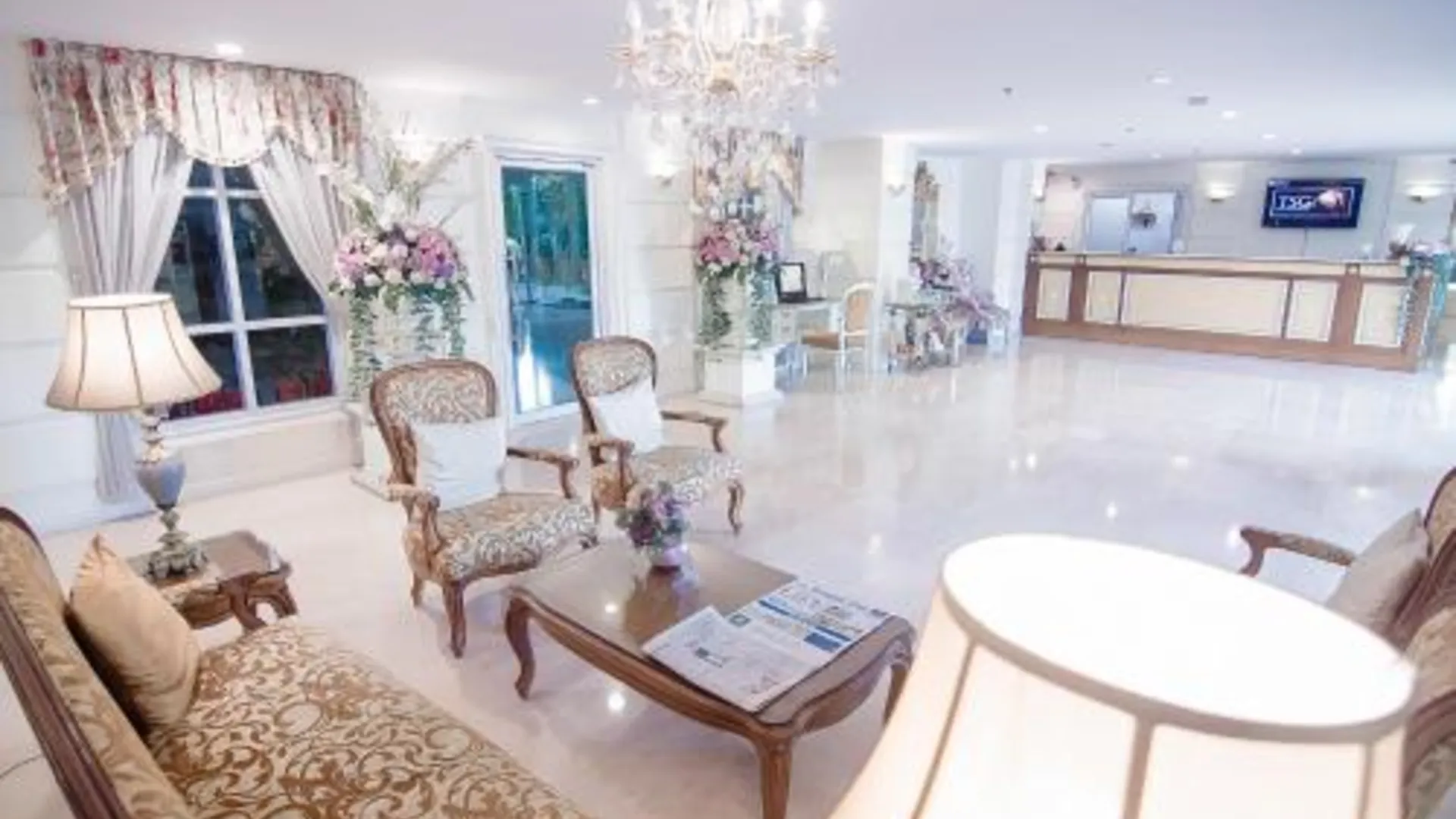 방콕 로맨스 호텔 방나 3성급 호텔 로비