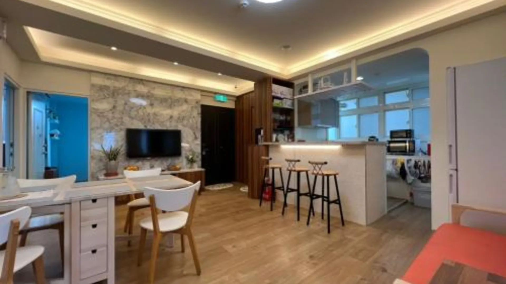 타이베이 旅途中海邊民宿 3성급 게스트하우스 로비