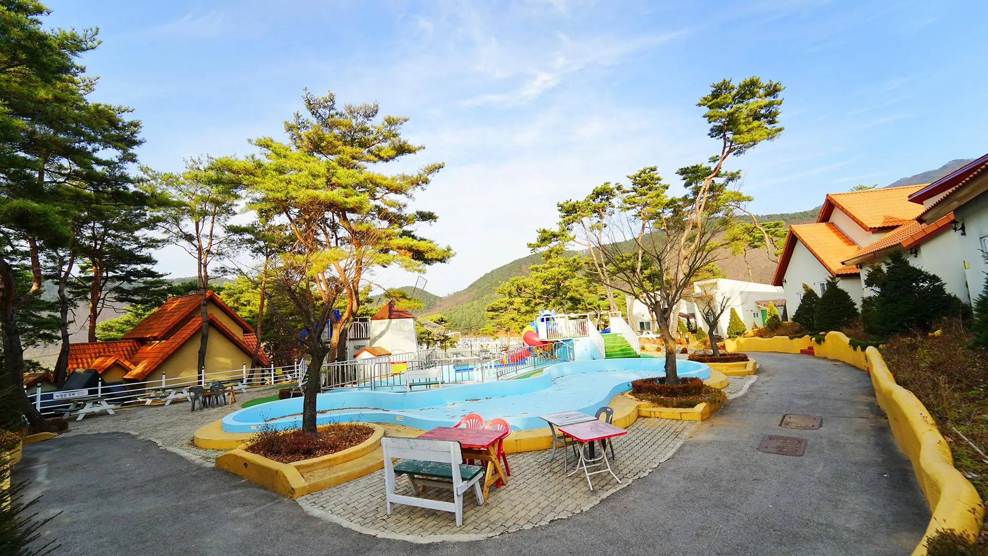 괴산 청주 라킨타펜션 3성급 게스트하우스 레스토랑