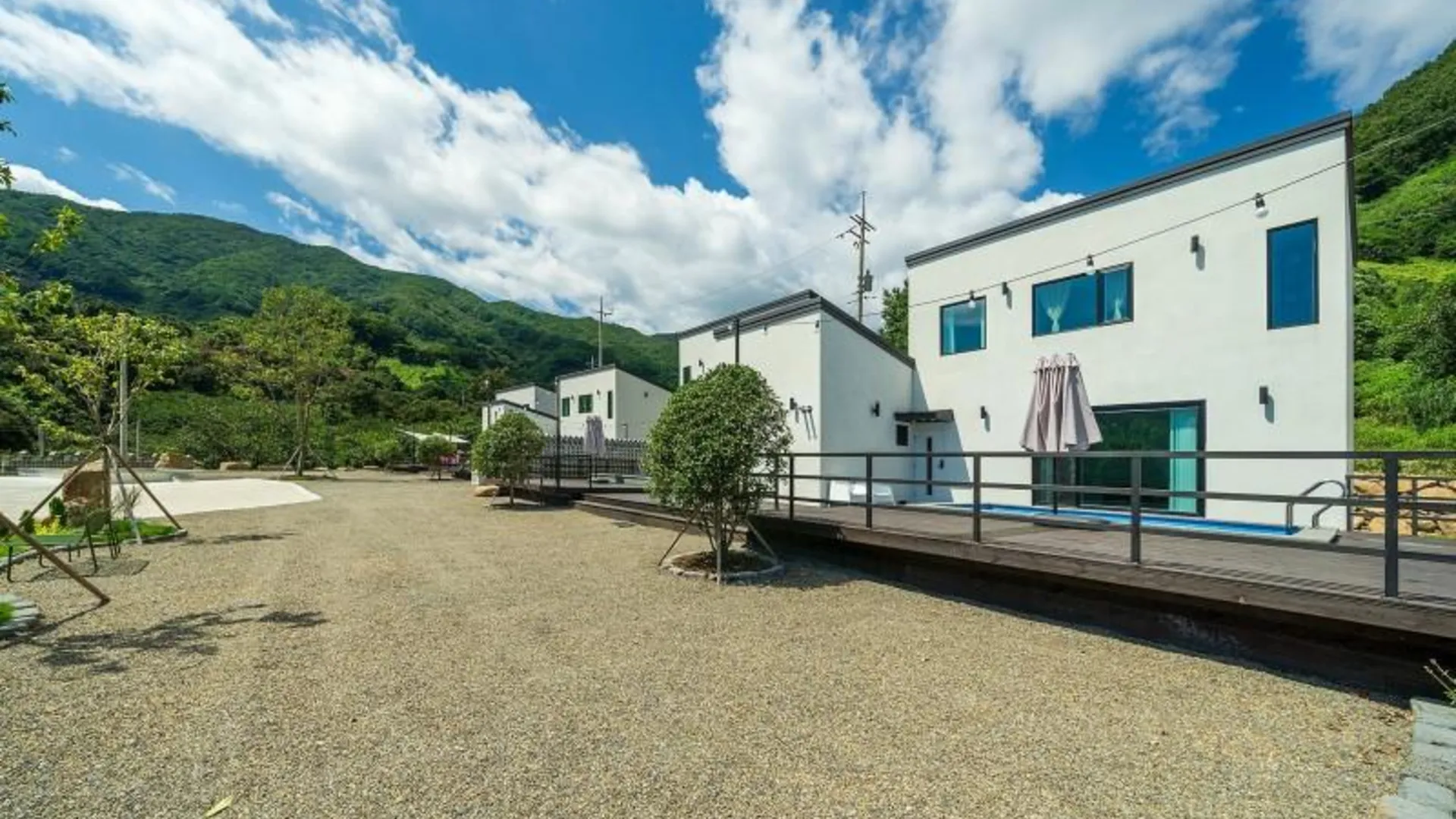 하동 광양 끌리다풀빌라 2성급 게스트하우스 전망