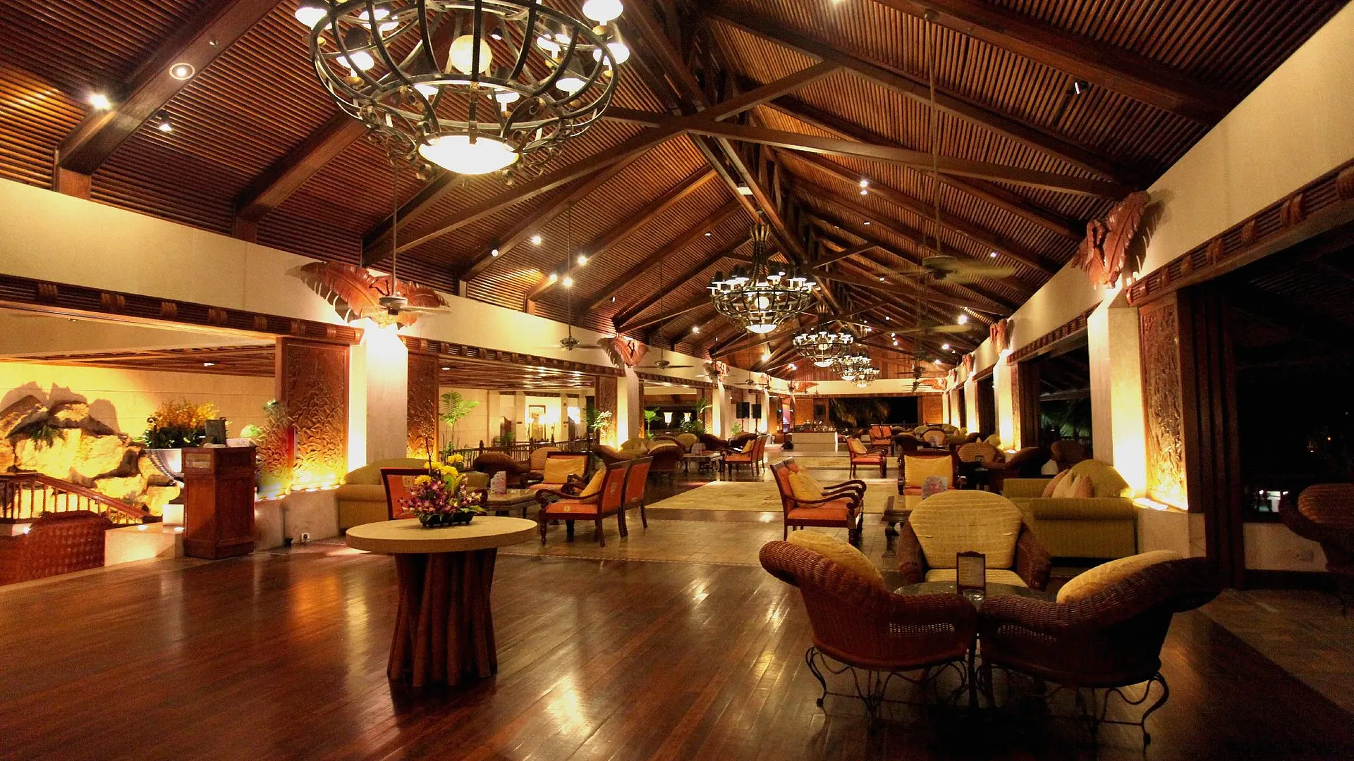 코타키나발루 넥서스 리조트 앤 스파 카람부나이 4성급 호텔 레스토랑