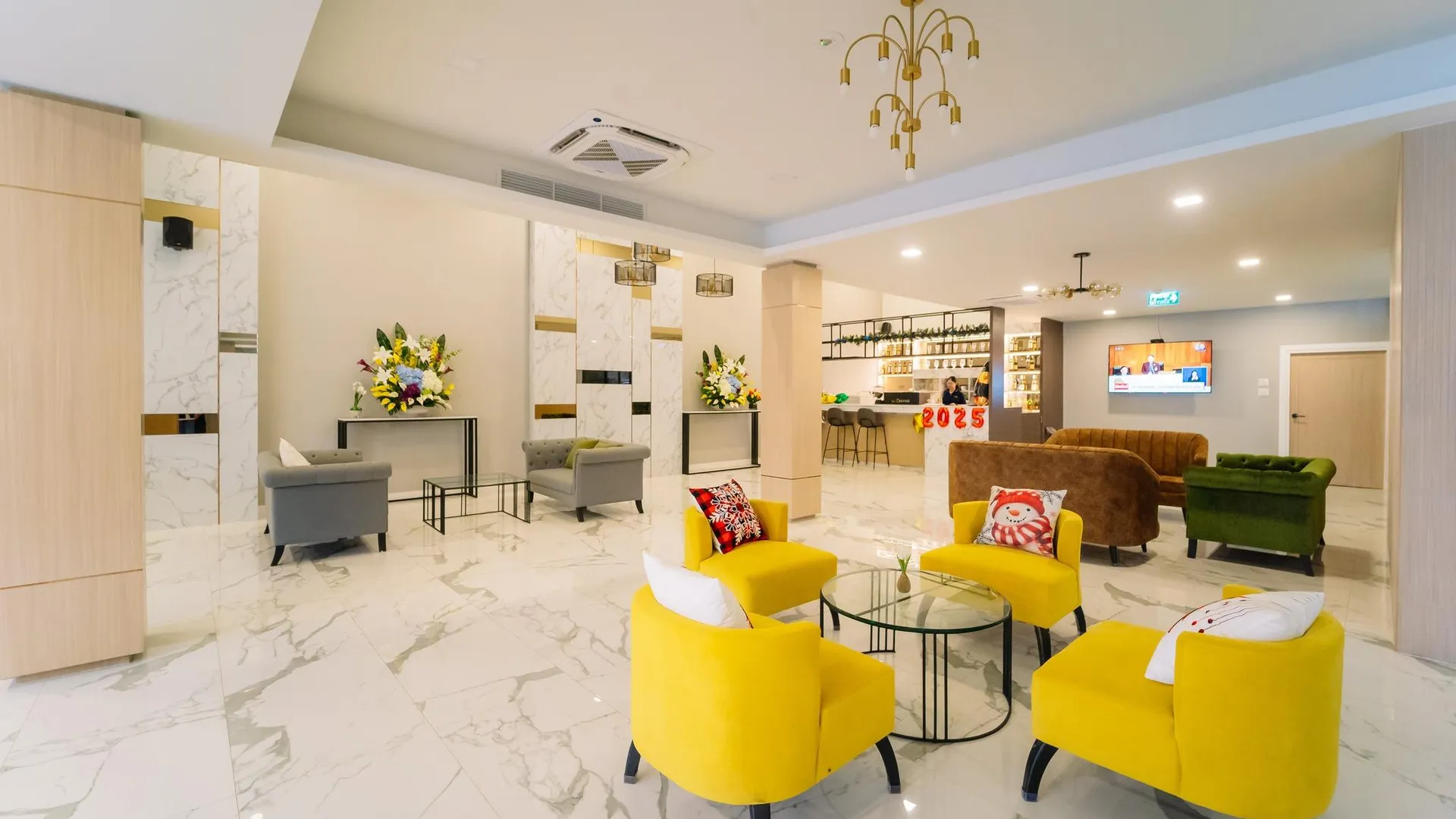 방콕 쉐윈 드 방콕 4성급 호텔 로비