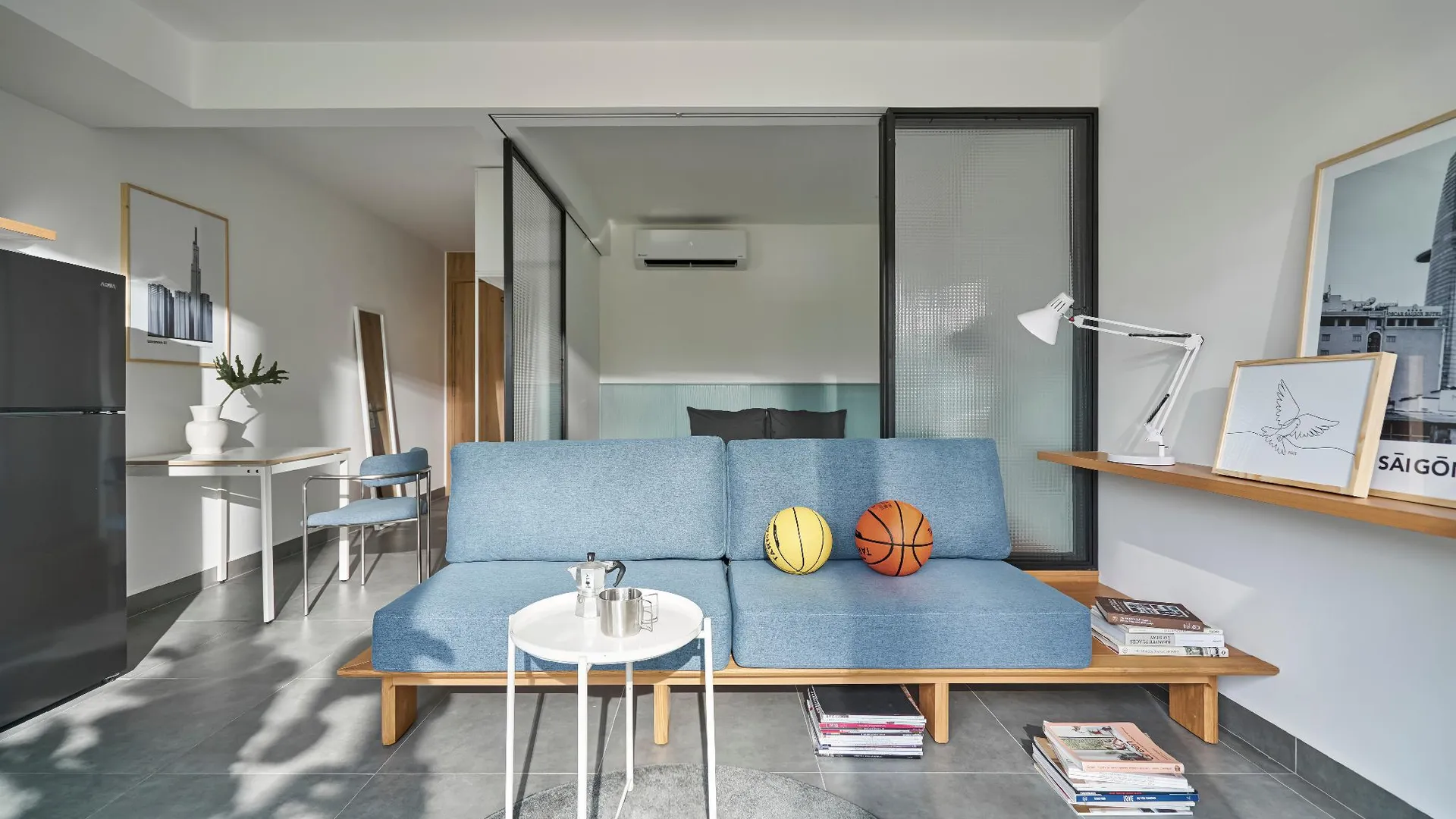 호치민 M 빌리지 리빙 쩐나오 3성급 호텔 스위트룸