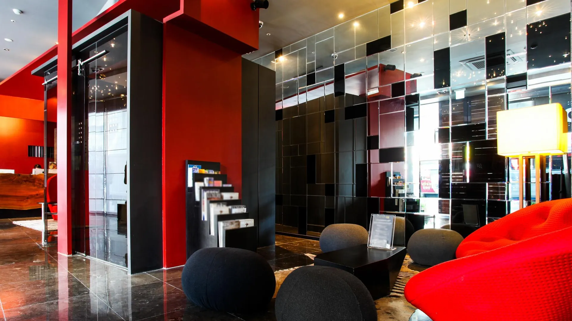 부산 베스트 루이스 해밀턴 호텔 해운대 3성급 호텔 로비