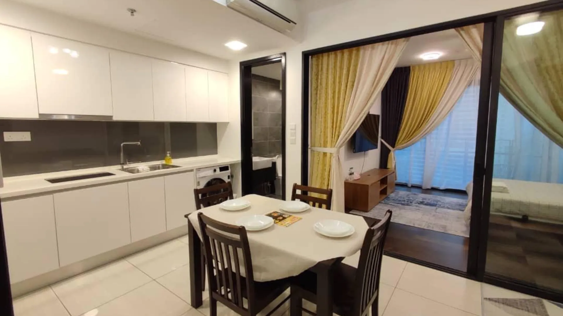 조호바루 / 조호르바루 겔랑파타 / 레고랜드의 아파트먼트 (590m², 침실 1개, 프라이빗 욕실 1개) 5성급 싱글룸 수영장