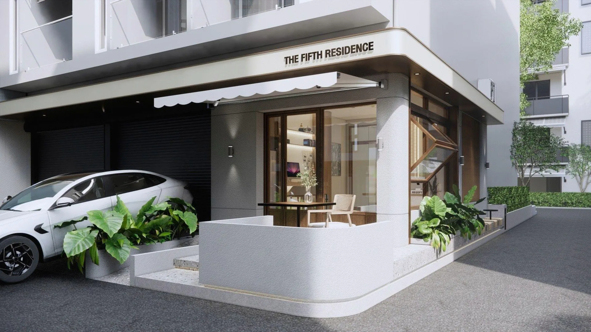 방콕 더 피프스 레지던스 호텔 3성급 호텔 수영장