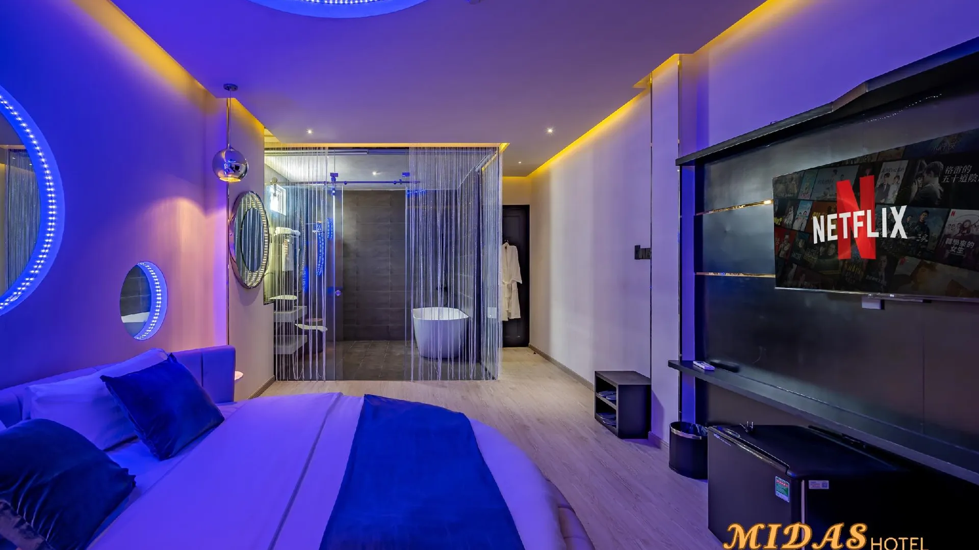 호치민 마이다스 호텔 4성급 호텔 스위트룸