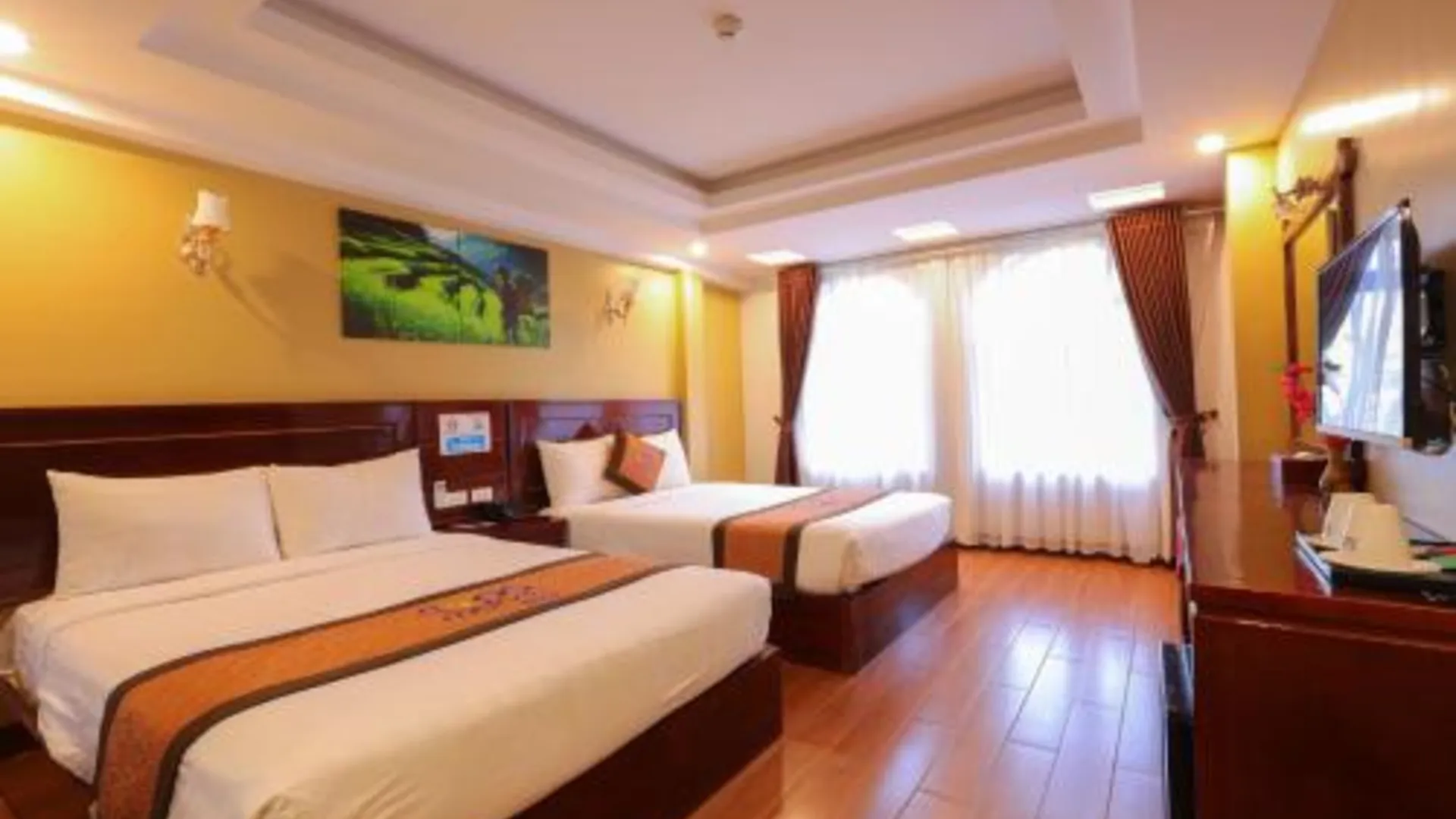 사파 사파 멜로디 호텔 3성급 호텔 전망