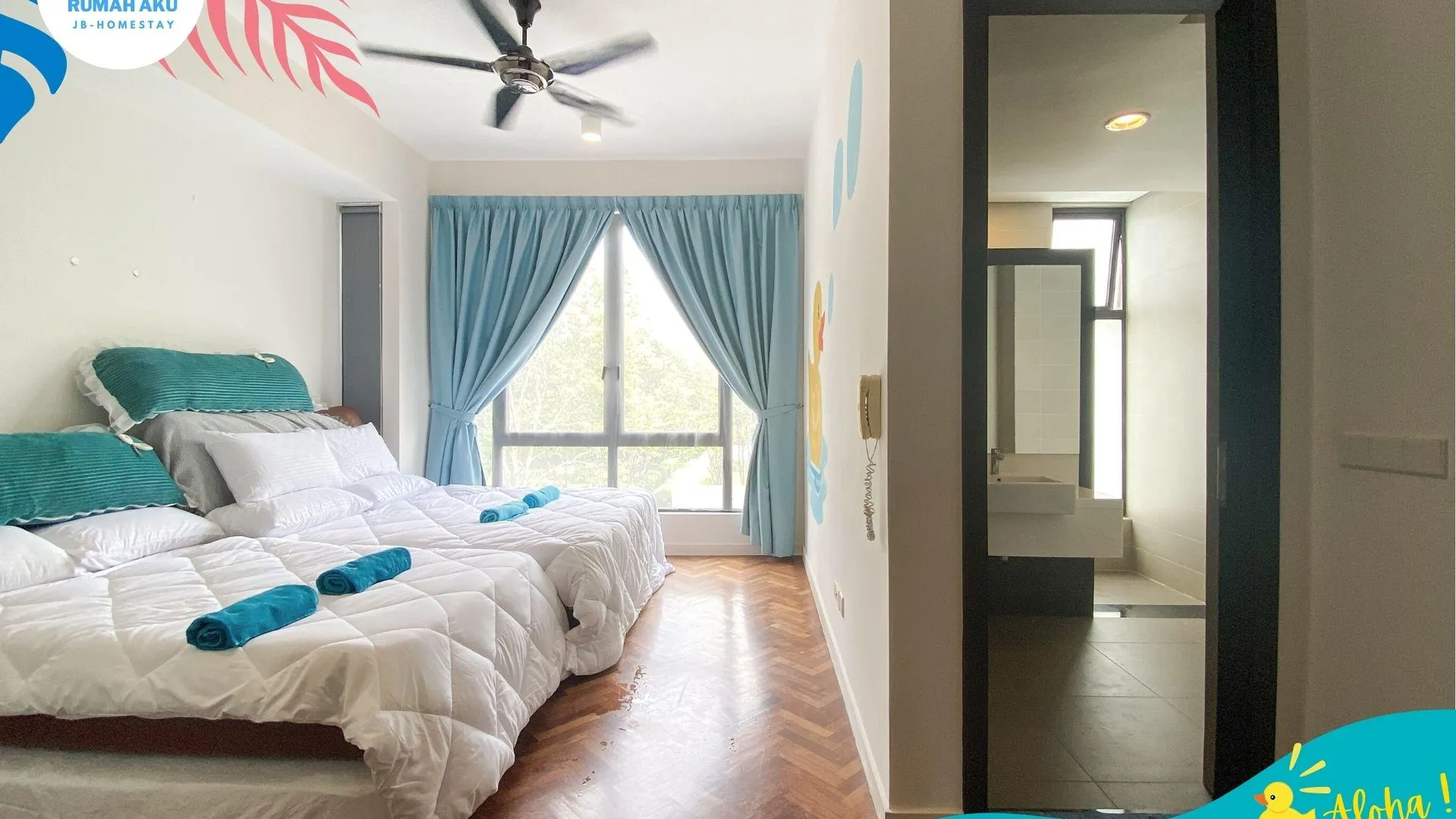 조호바루 / 조호르바루 겔랑파타 / 레고랜드의 빌라 (3500m², 침실 4개, 프라이빗 욕실 4개) 4성급 싱글룸 스위트룸